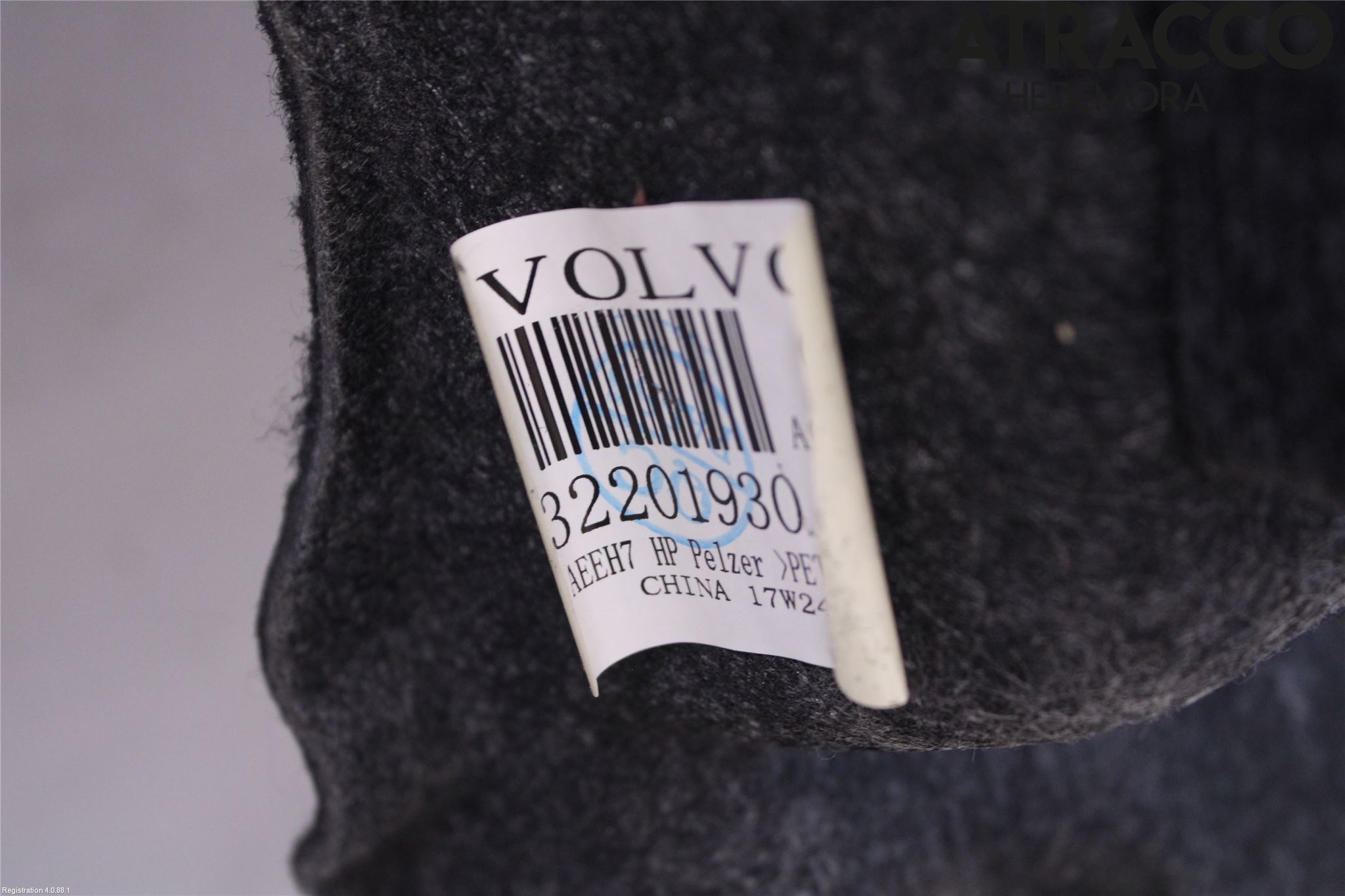 Volvo S90 17->> Inredning Bakluckeklädsel