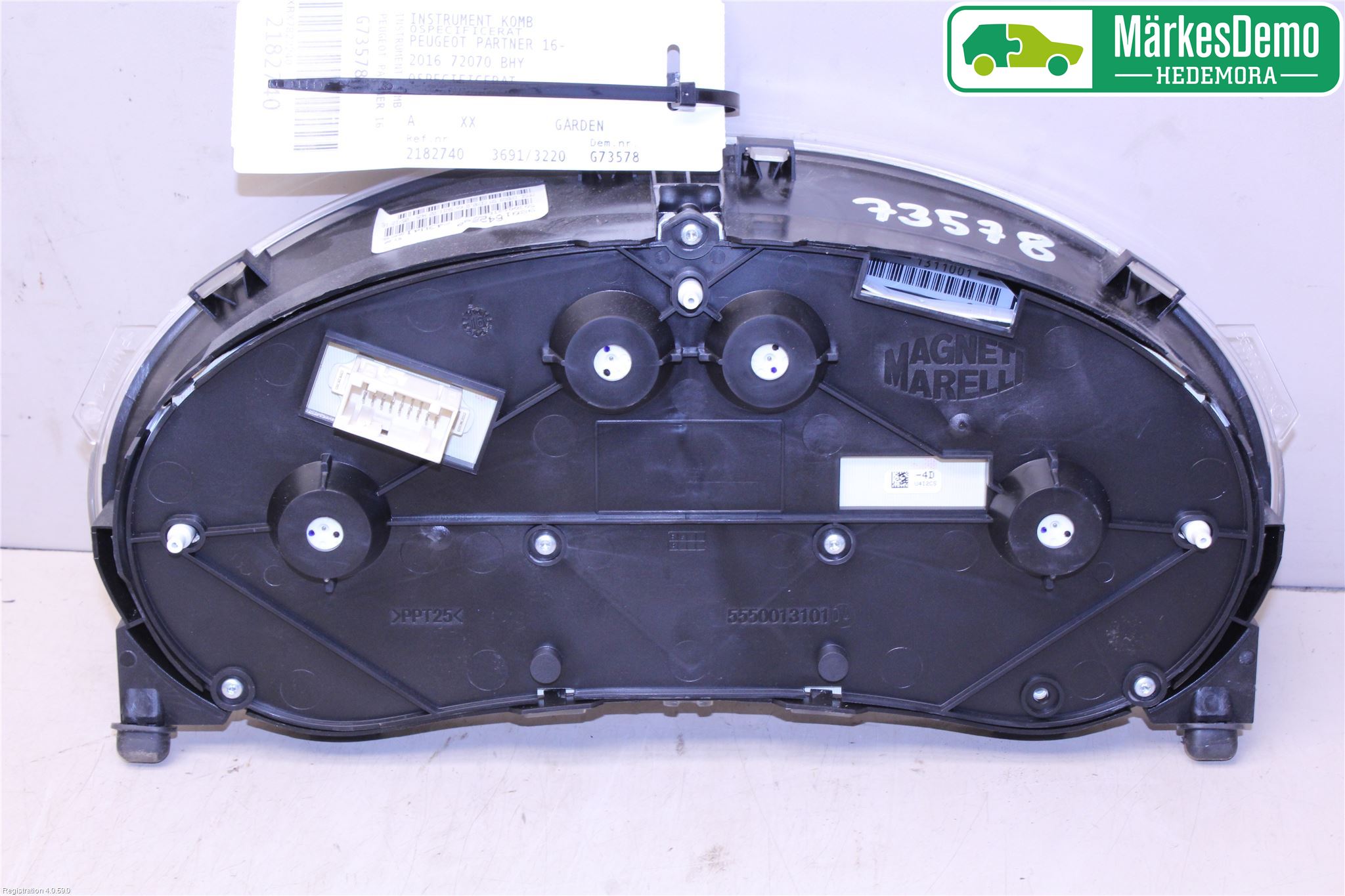 Peugeot PARTNER 16-18 Instrument Komb