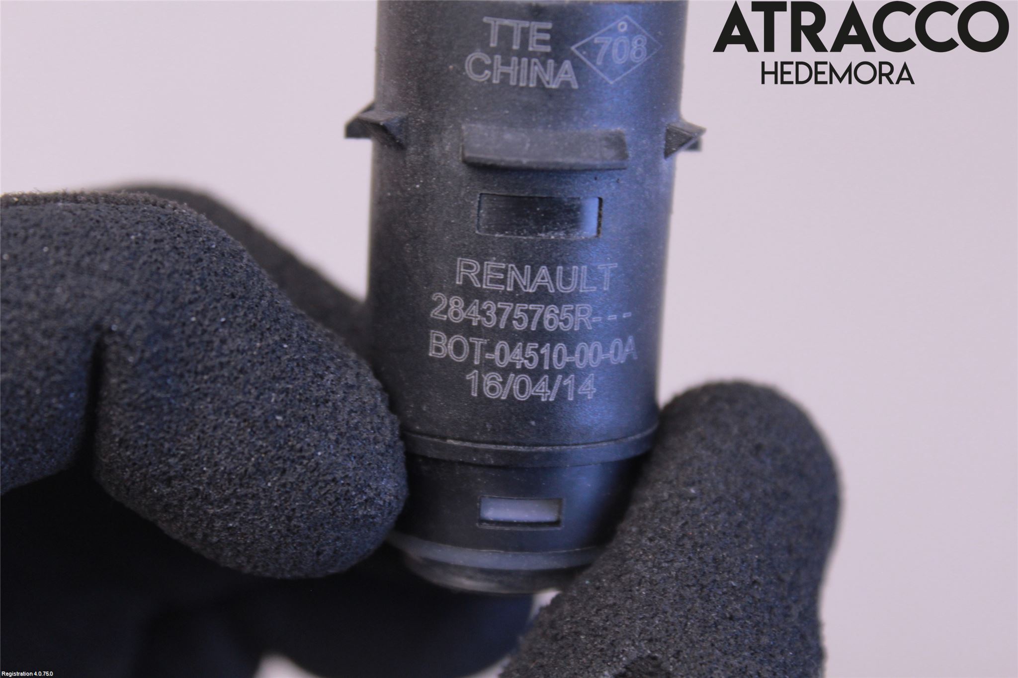 Dacia SANDERO/STEPWAY 13-20 Parkeringshjälp Backsensor