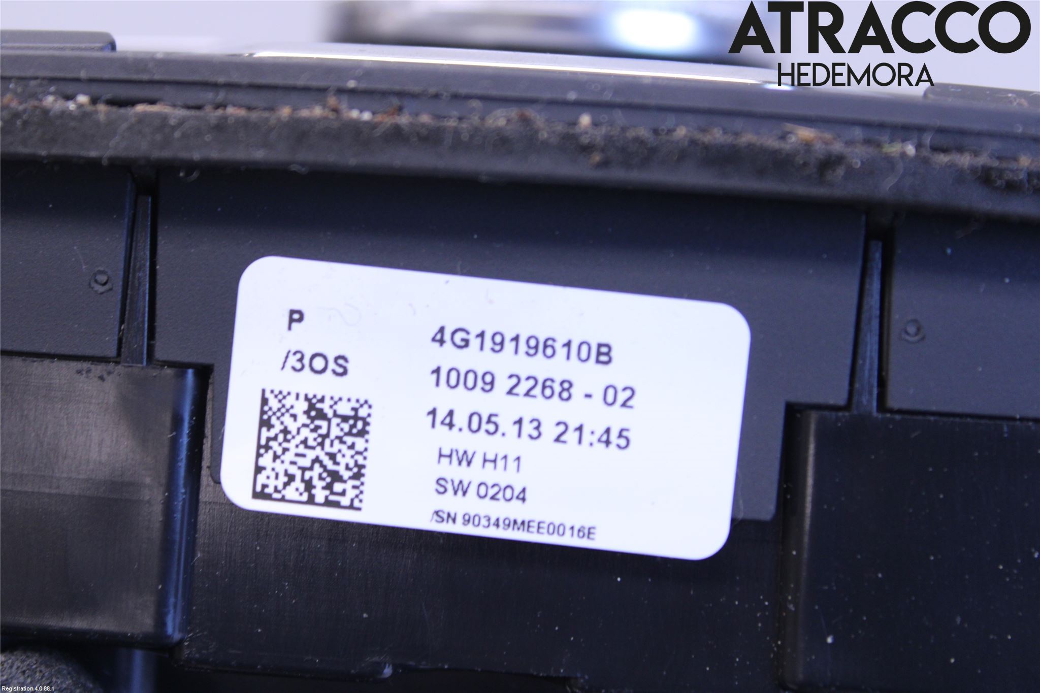 Audi A6/S6 4G 11-18 Strömställare Multifunktion