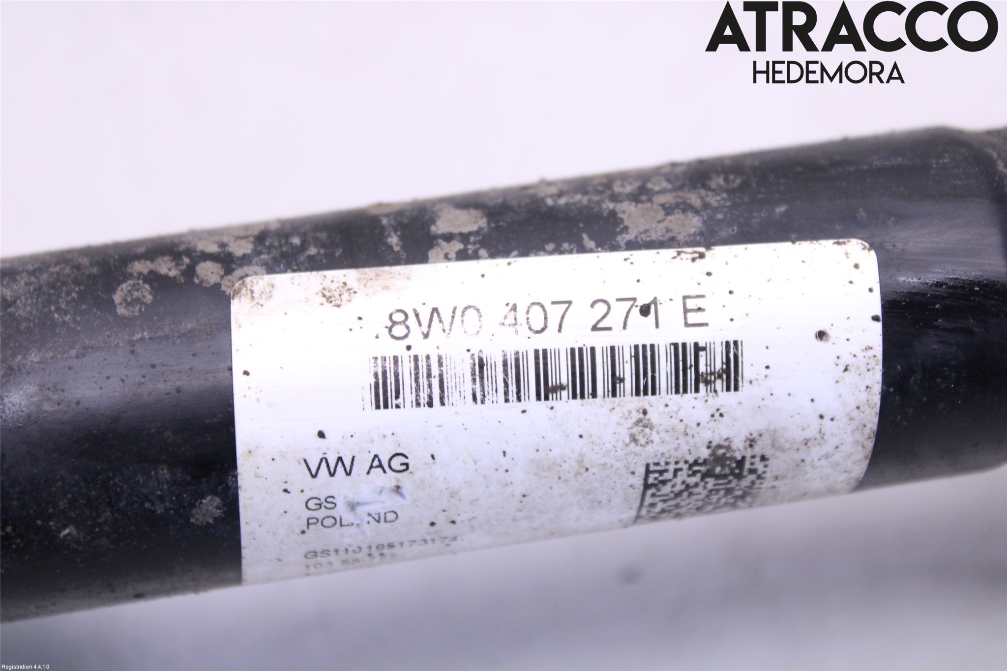 Audi A5 17- Drivaxel Fram Vänster
