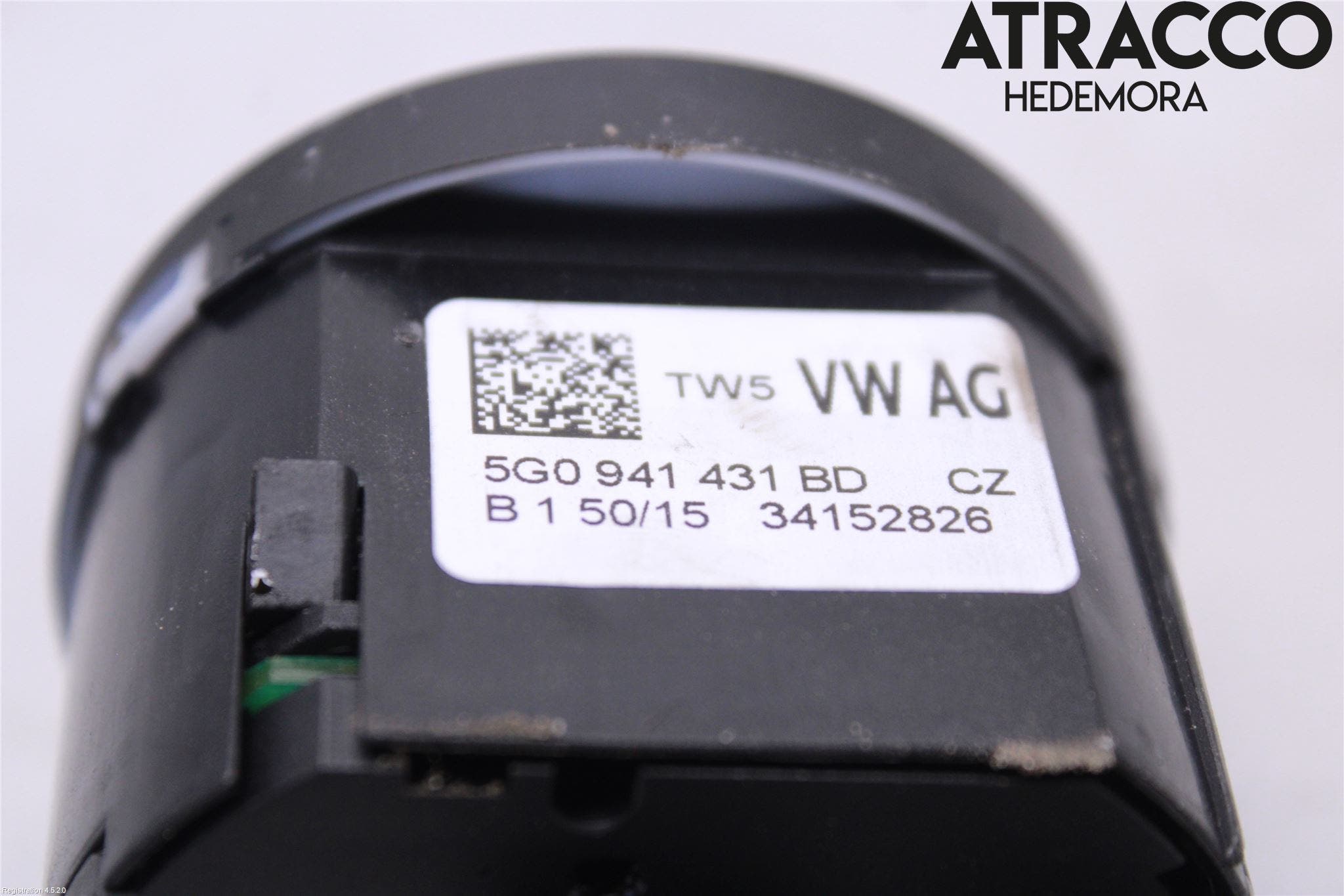 Volkswagen VW GOLF / E-GOLF VII 13-20 Strömställare Ljus