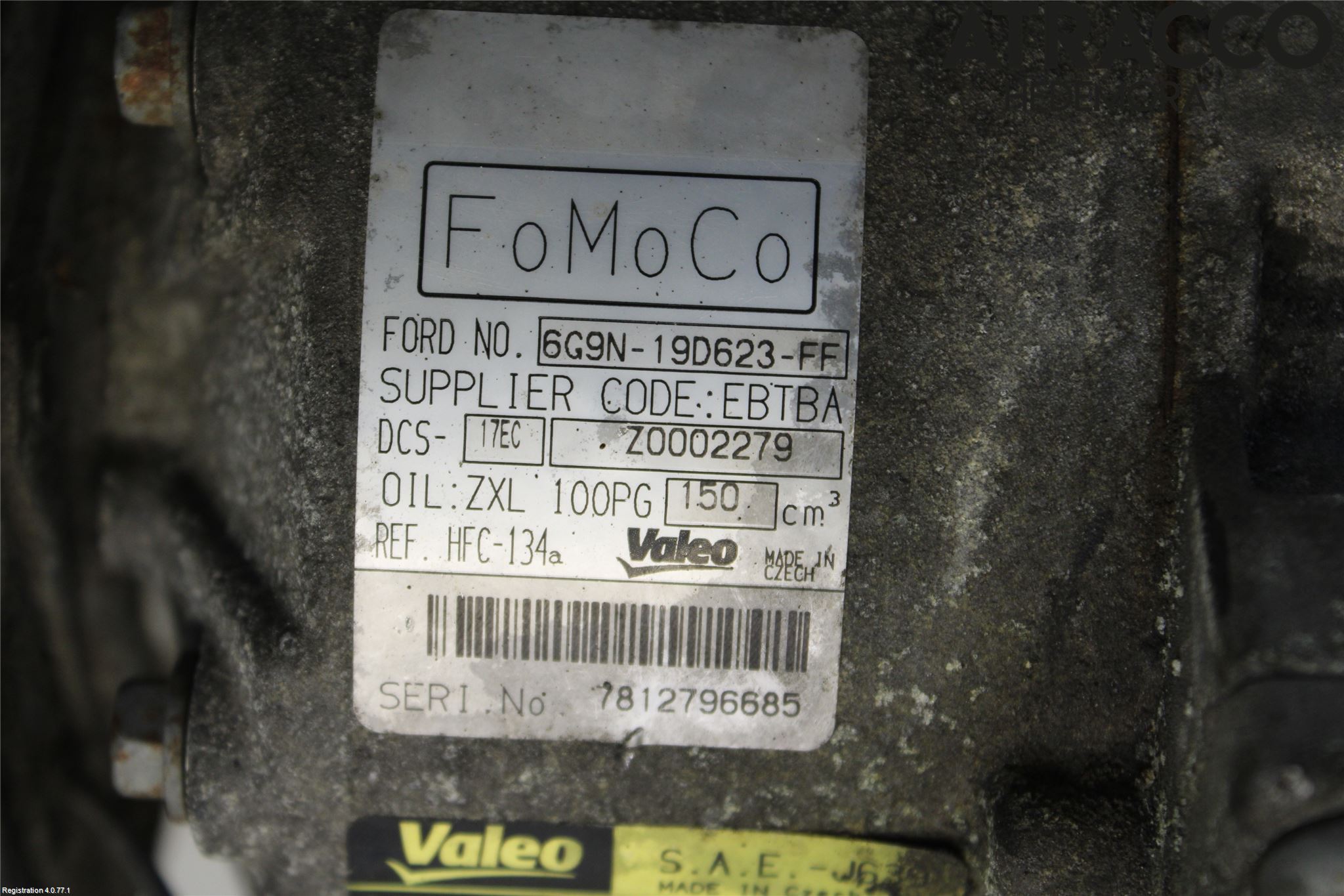 Landrover LAND ROVER FREELANDER 2 07-14 Ac Kompressor