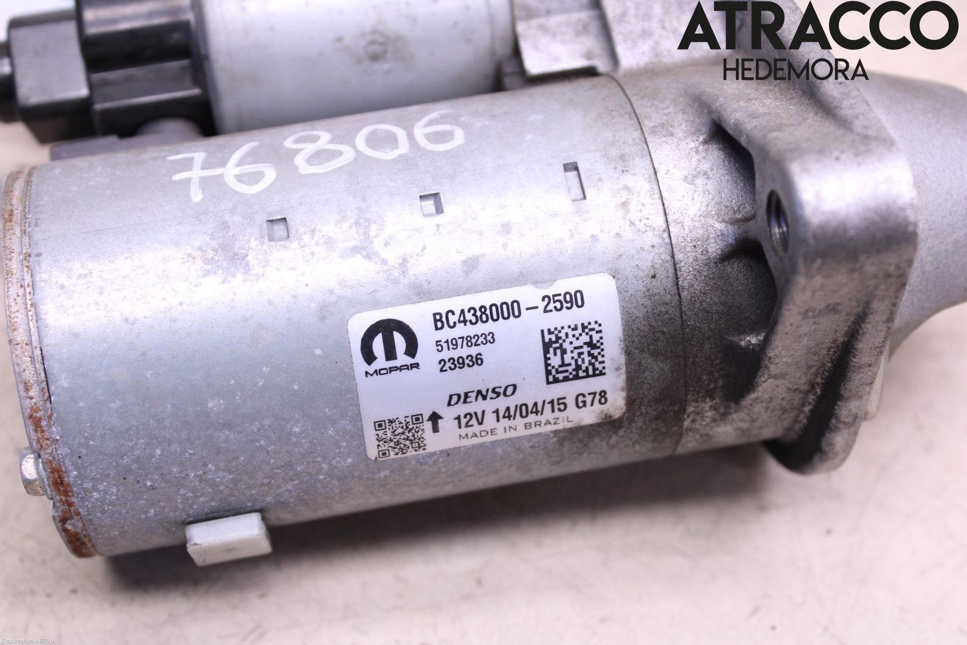 Fiat TIPO/CROSS 16- Startmotor