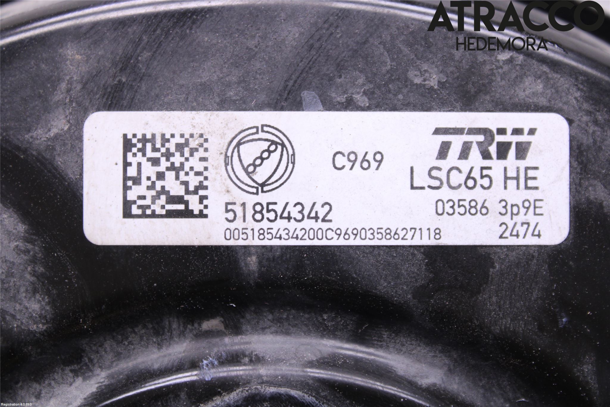 Fiat PANDA 12- Bromsservo