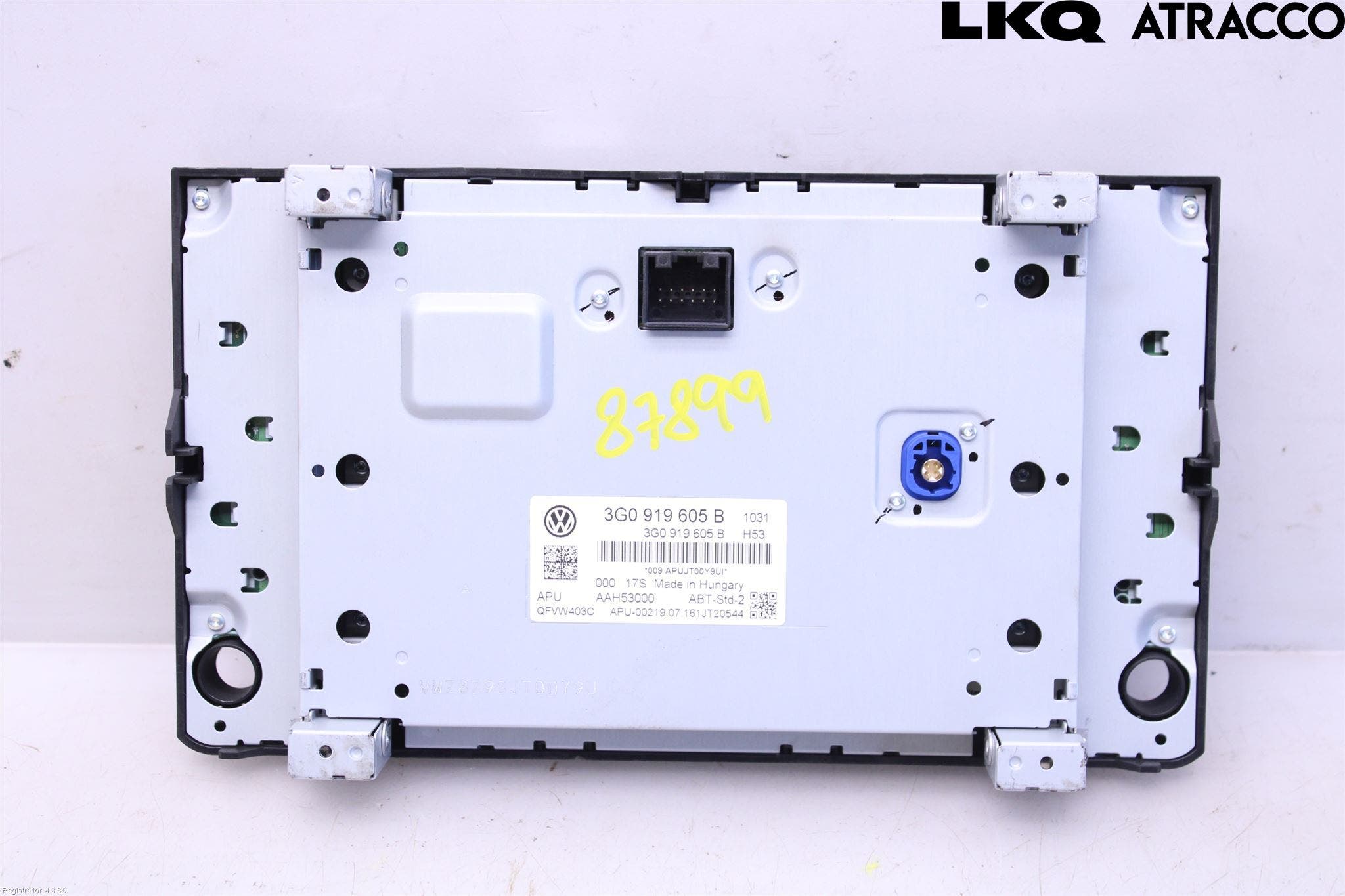 Volkswagen VW PASSAT 15-19 Cd Radio - Multimediapanel