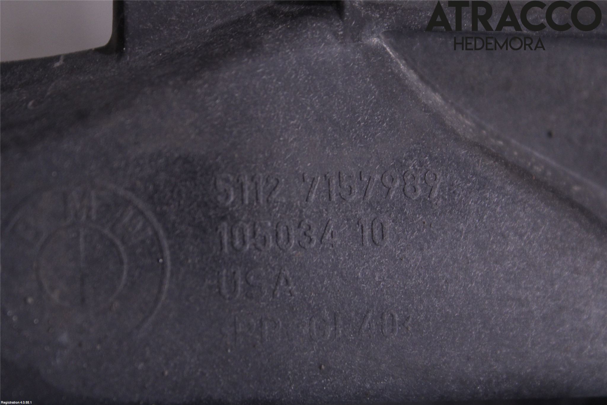 BMW X5 E70 07-13 Skärmfäste Fram Vä