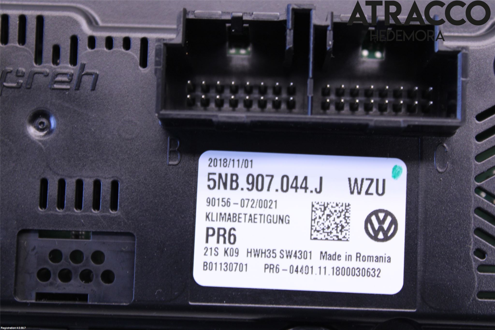 Volkswagen VW TIGUAN 16-24 Ac Styrenhet Ac Manöveren