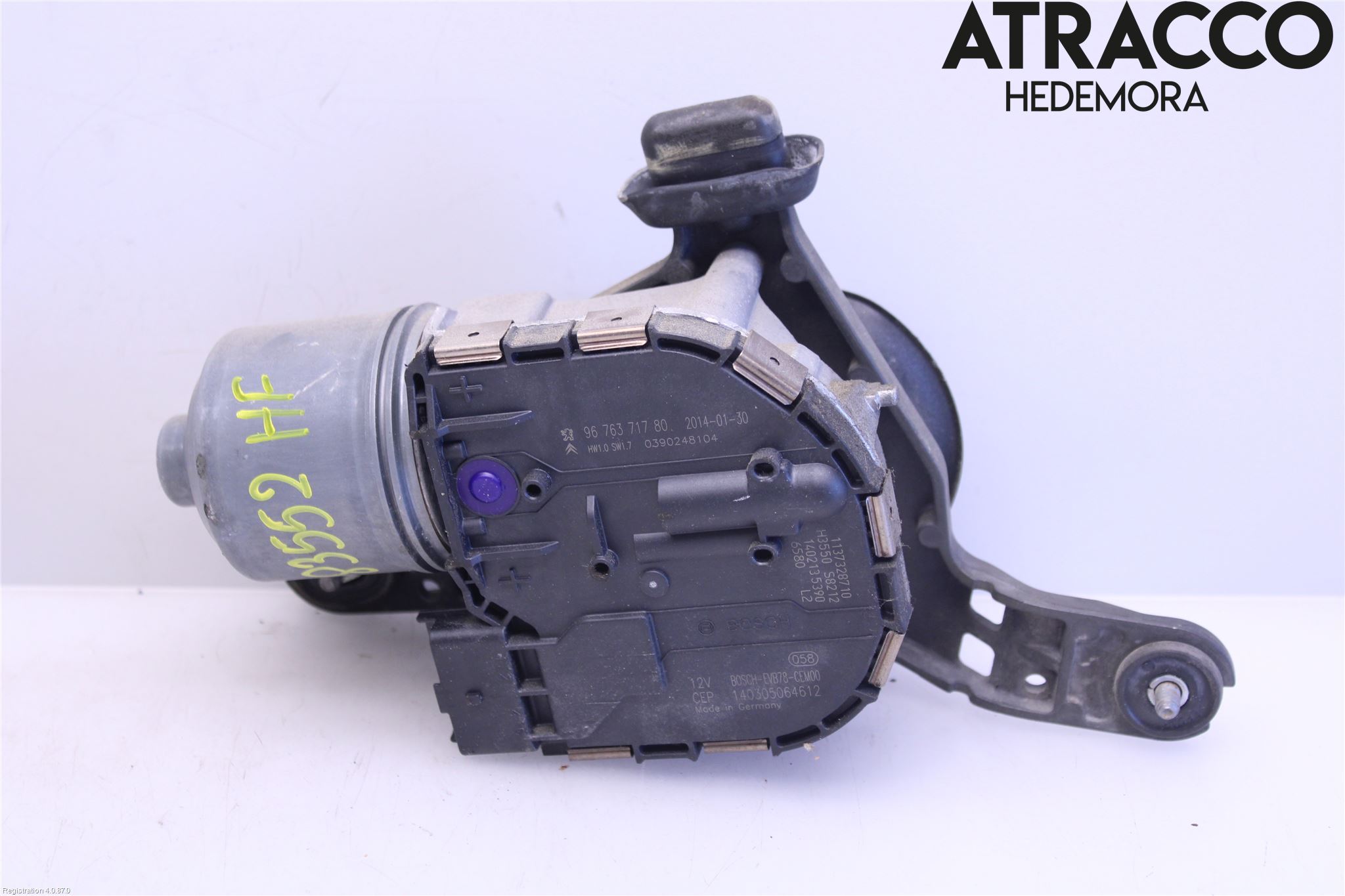 Citroen C4 GRAND PICASSO 14-18 Torkarmotor Vindruta