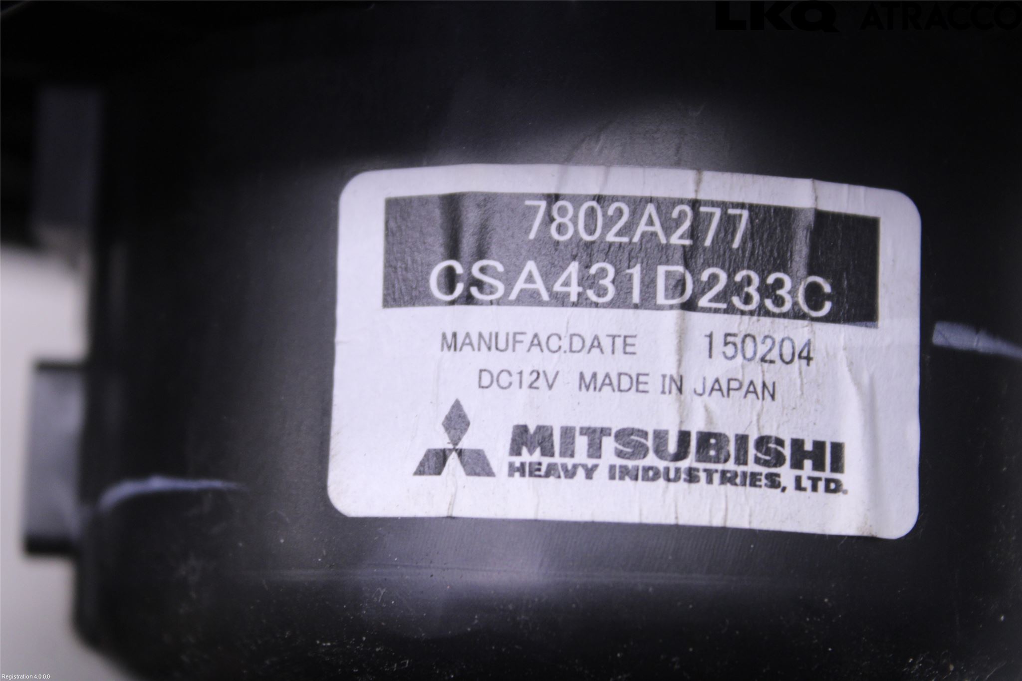 Mitsubishi OUTLANDER 13-21 Ac Värmefläkt