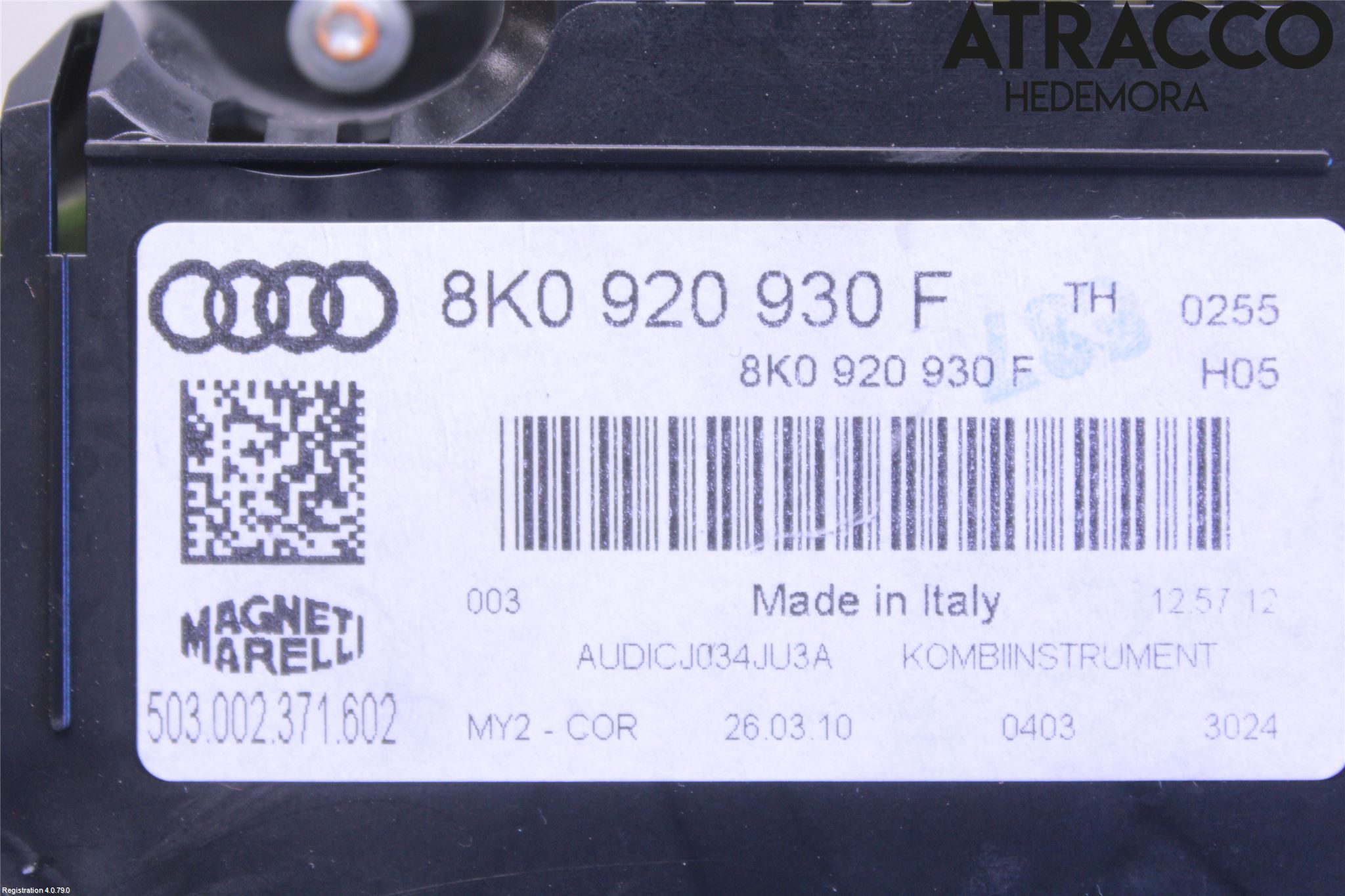 Audi A4/S4 08-11 Instrument Komb