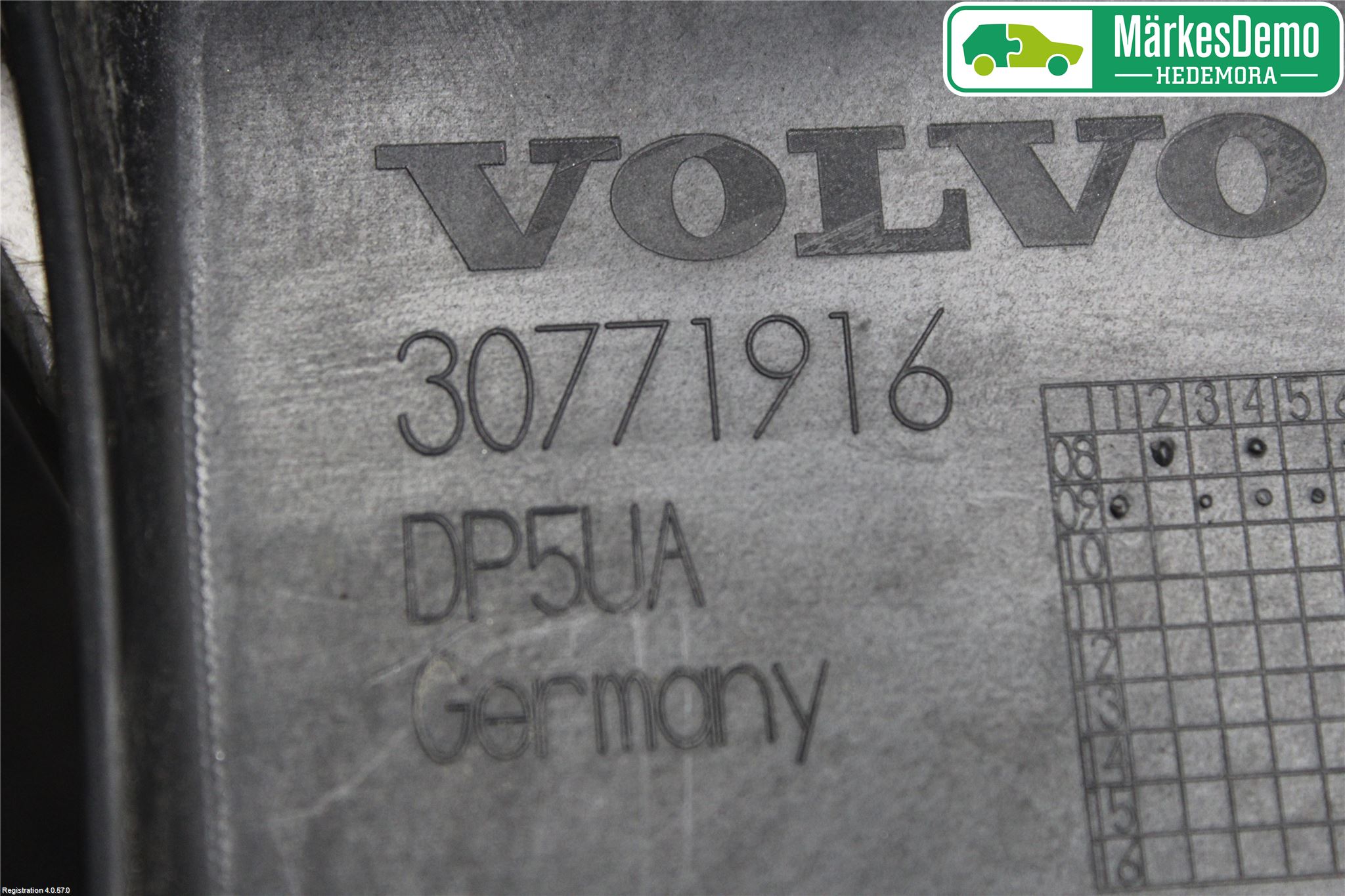 Volvo S80 07-13 Motorkåpa