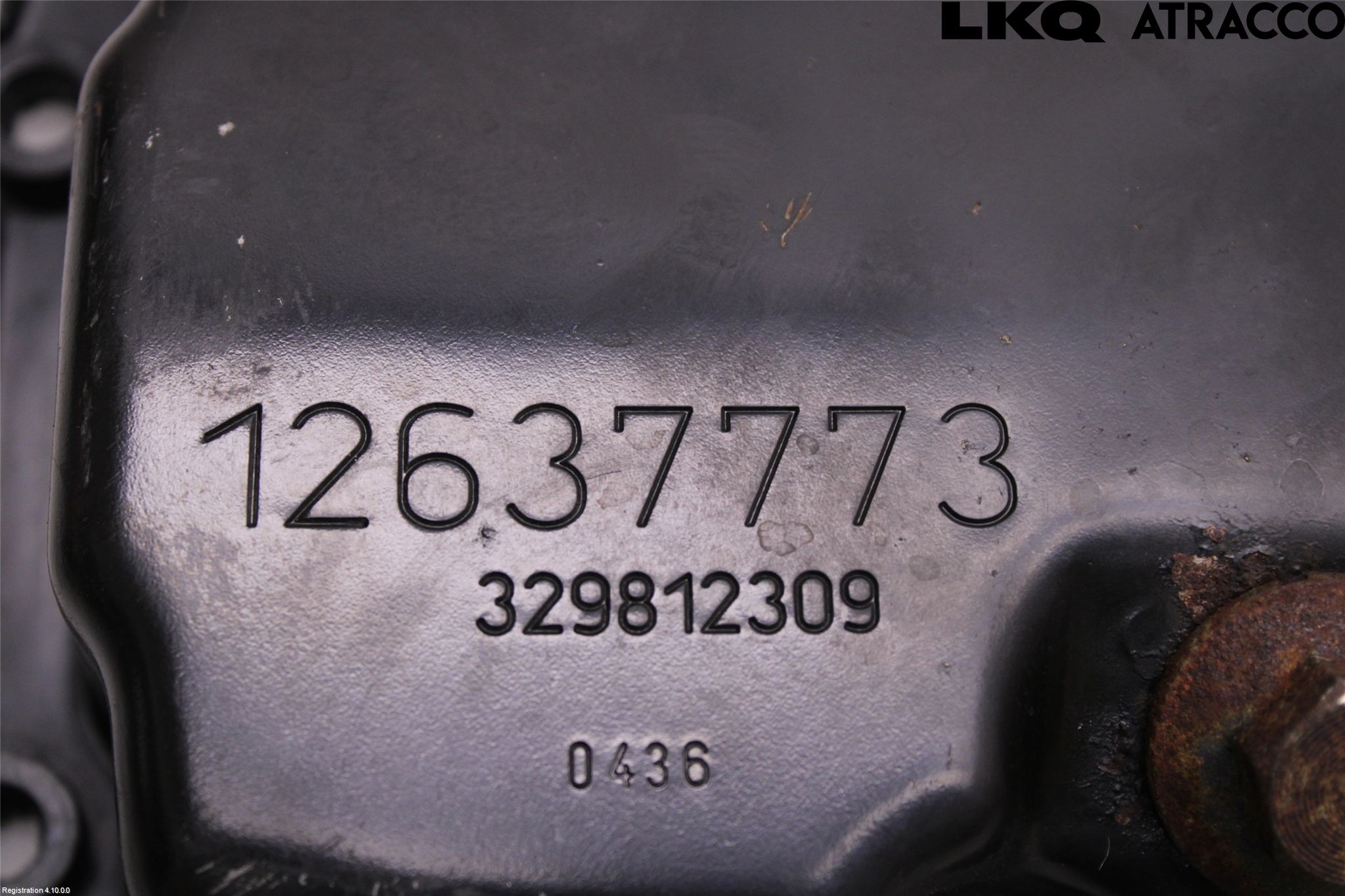 Opel ASTRA K 16-22 Oljetråg