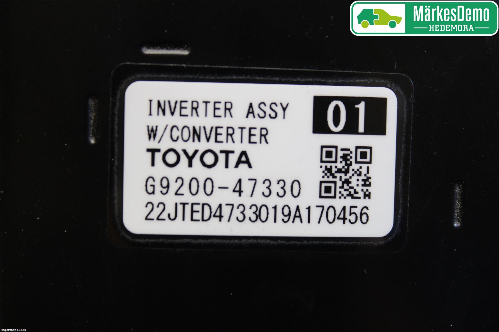Toyota COROLLA 19- Hybridconverter