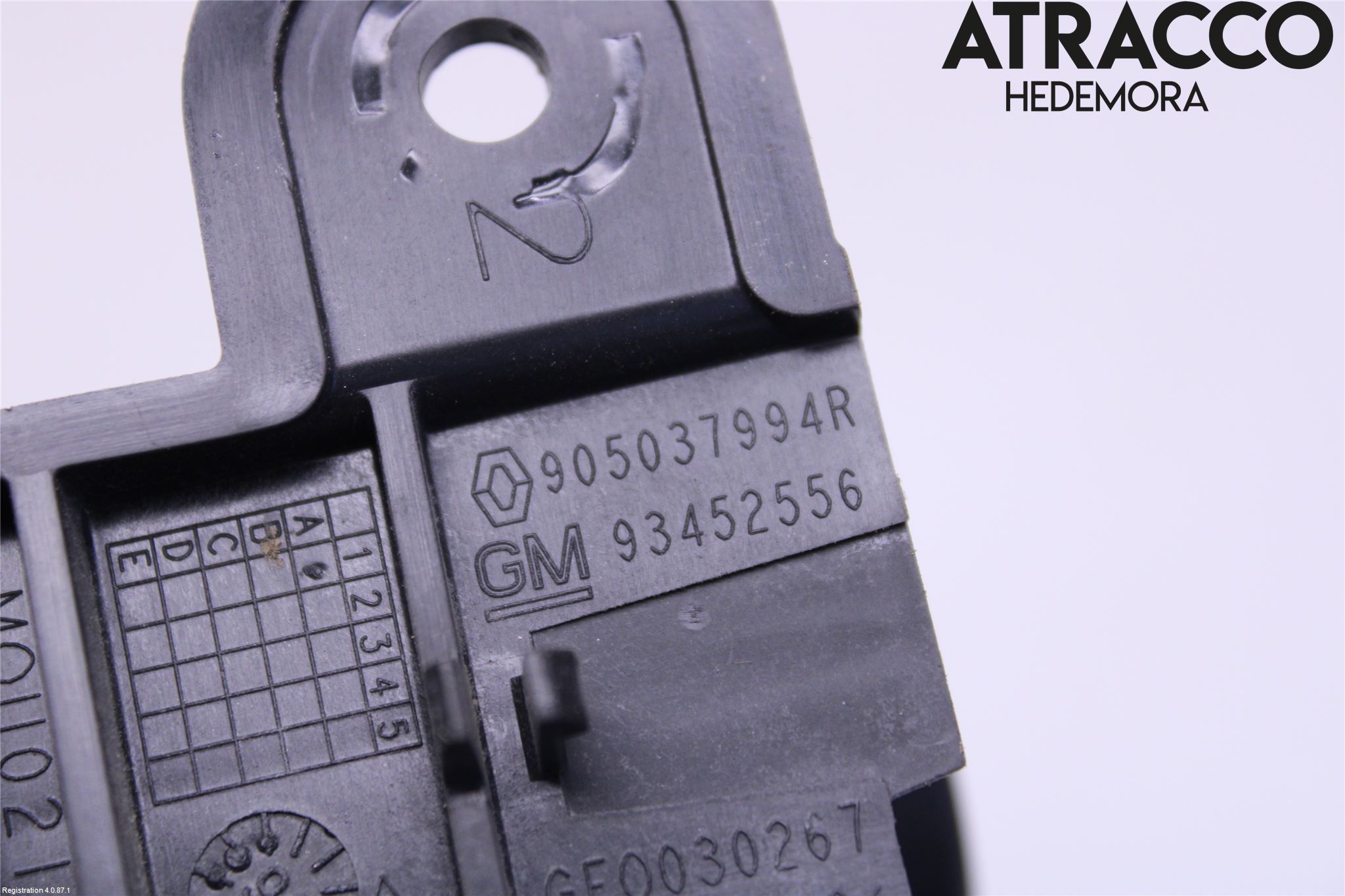 Renault TRAFIC/E-TECH 15- Lås-Bakluckelås