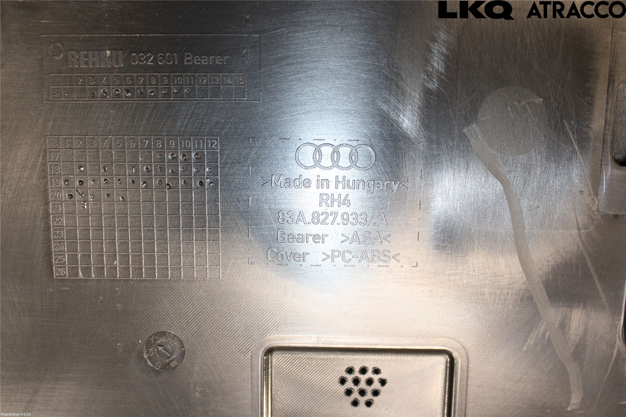 Audi Q3 F3 19- Spoiler Baklucka