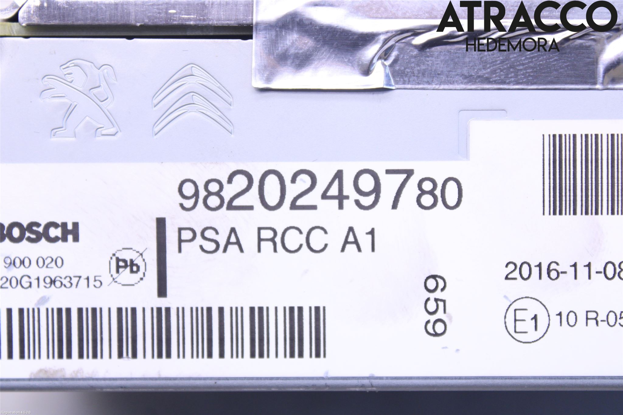 Peugeot 3008 17-24 Radio-Stereo Förstärkare