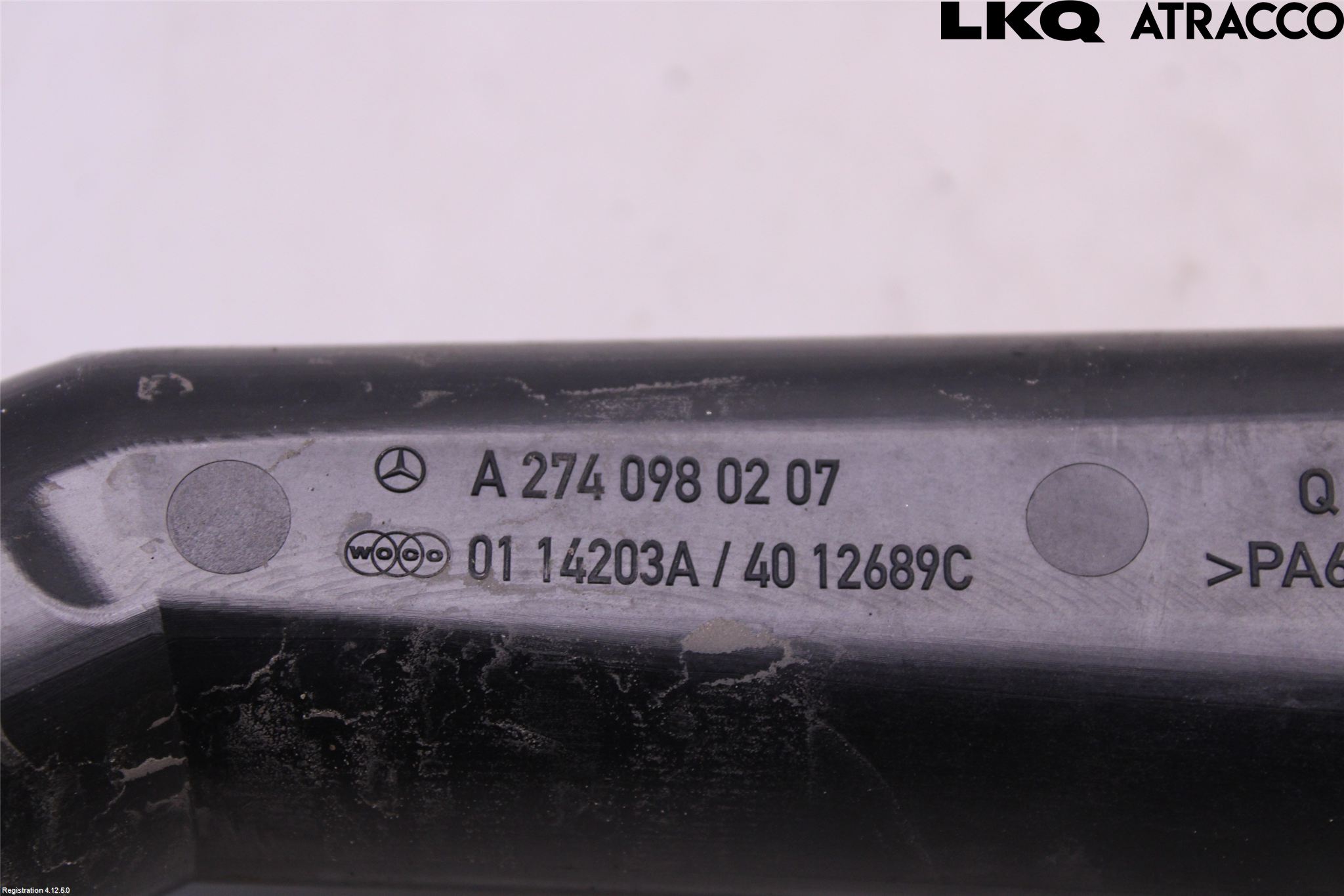 Mercedes-Benz MB C-KLASS (W205) 14-21 Laddluft-Intercoolerrör