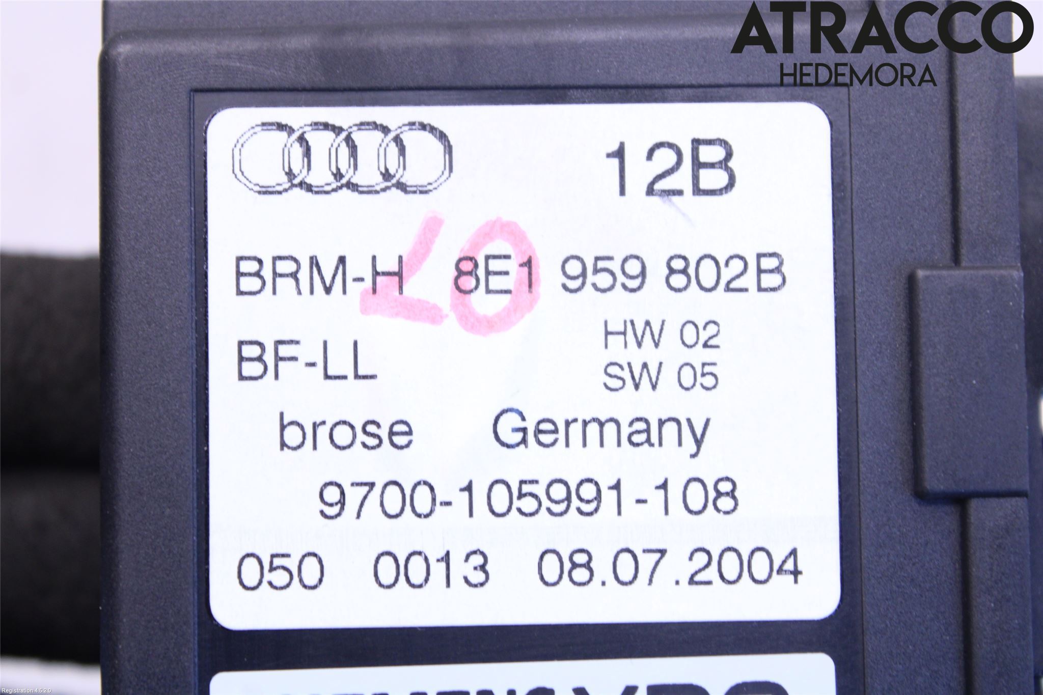 Audi A4/S4 01-05 Fönsterhissmotor