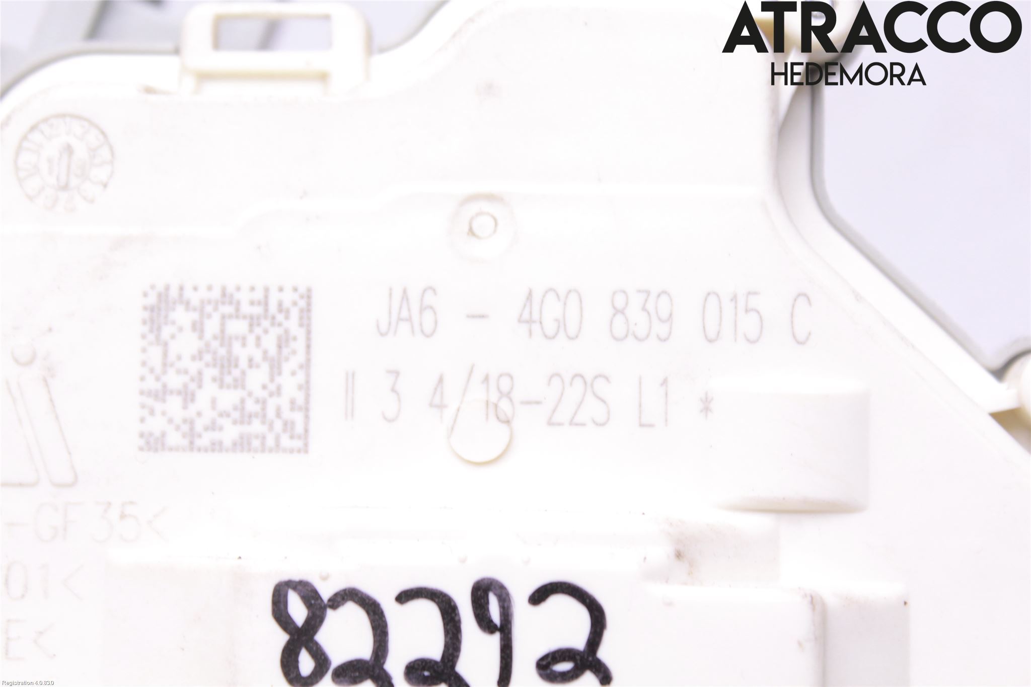 Audi A6/S6 4G 11-18 Låskista-Dörrlås