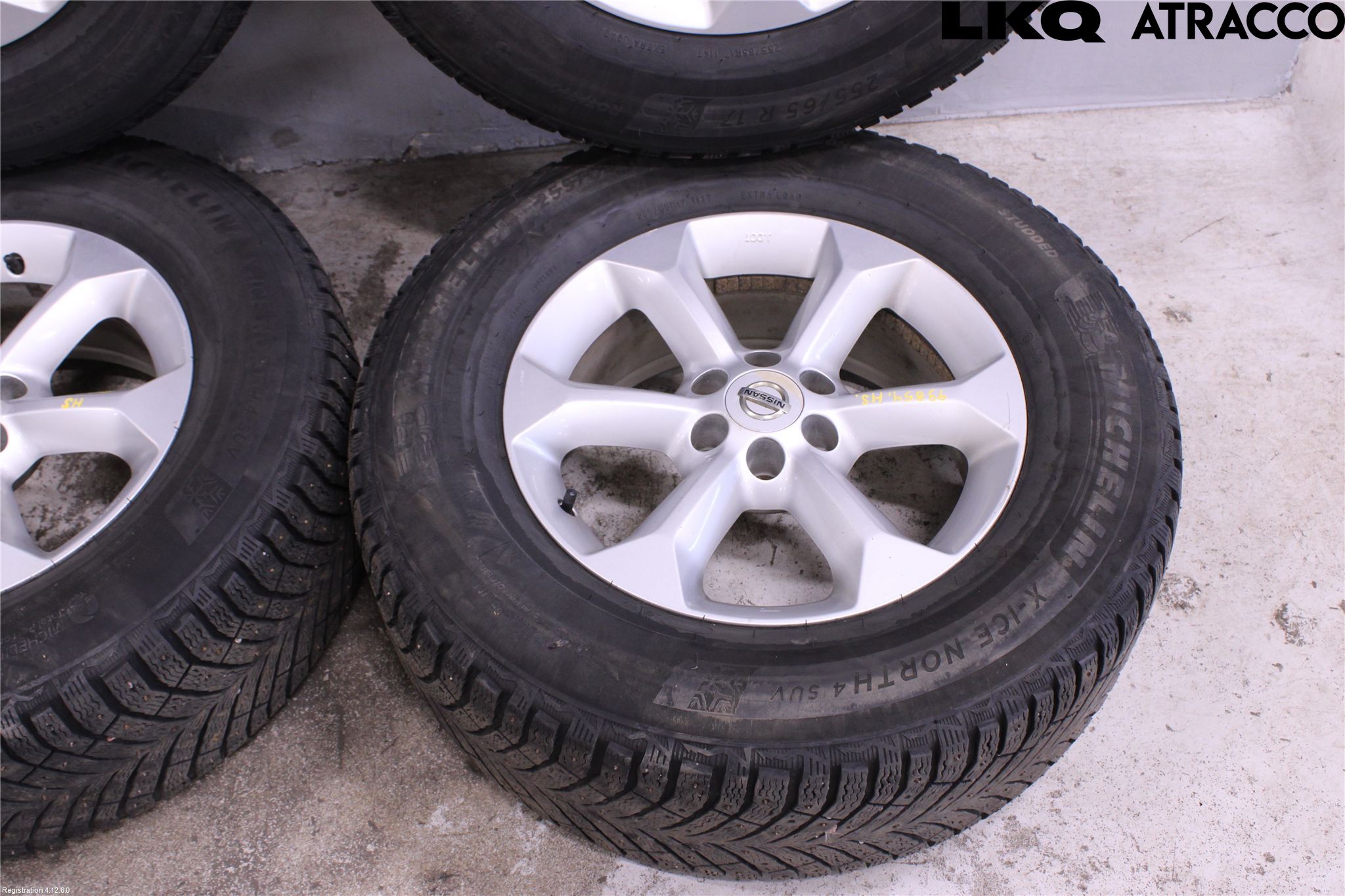 Nissan NAVARA 05-16 Vinterdäck Alumfälg 4St