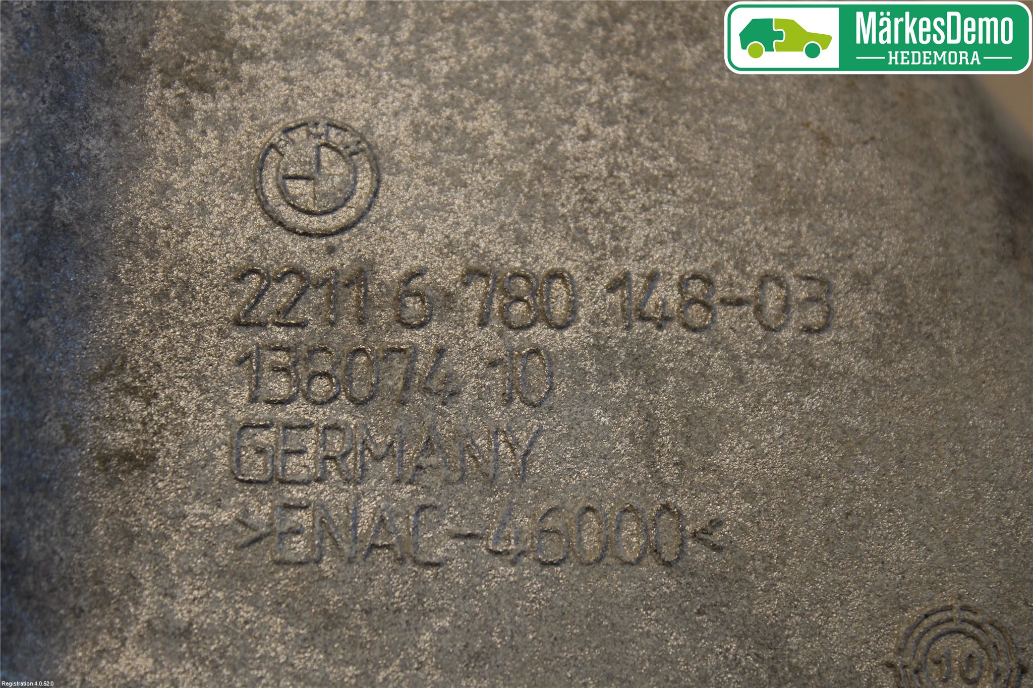 BMW X5 E70 07-13 Motorfäste