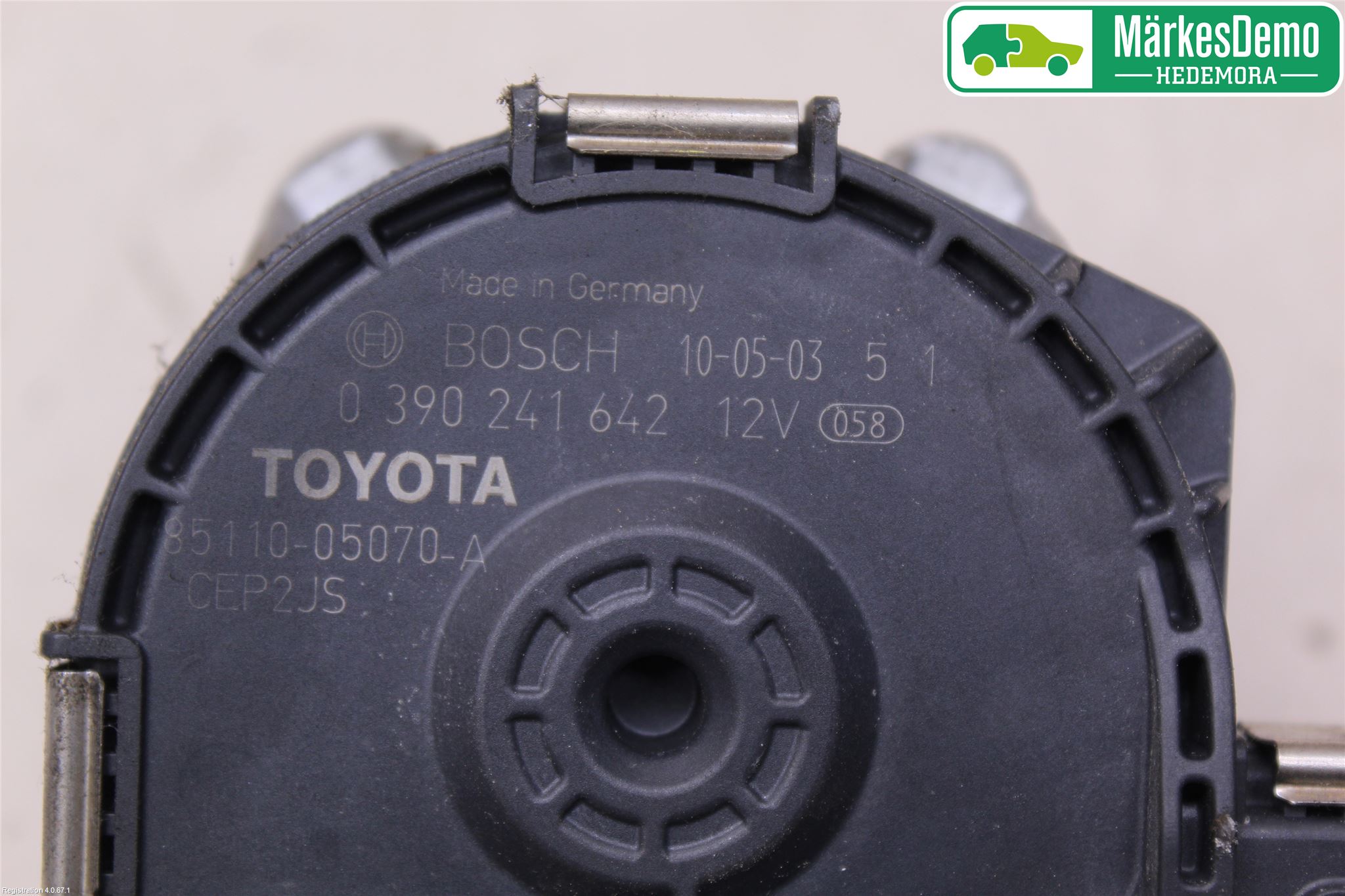 Toyota AVENSIS 09-15 Torkarmotor Vindruta