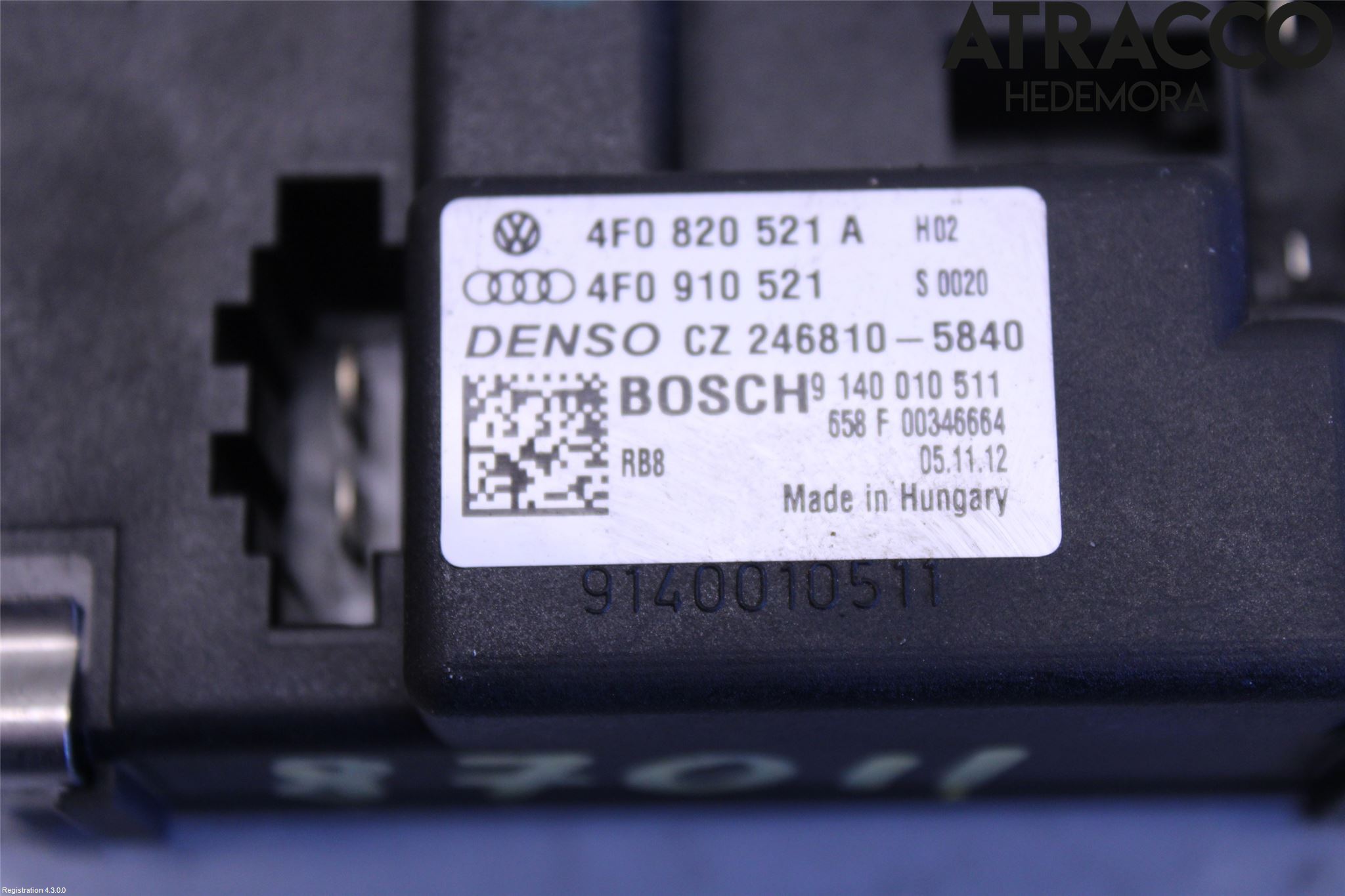 Audi A6/S6     05-11 Värmefläktsmotstånd