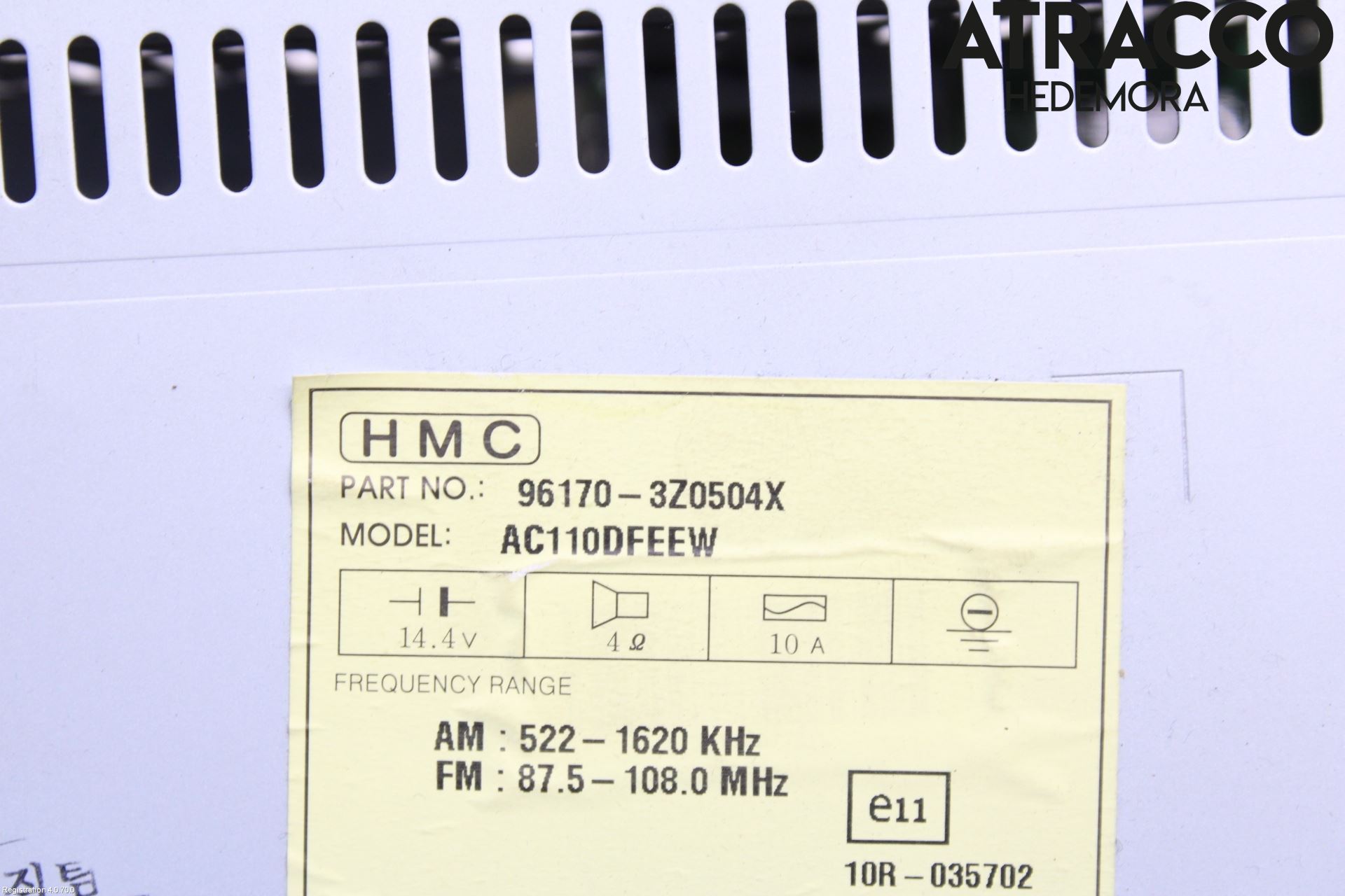 Hyundai i40 08-15 Cd Radio - Multimediapanel