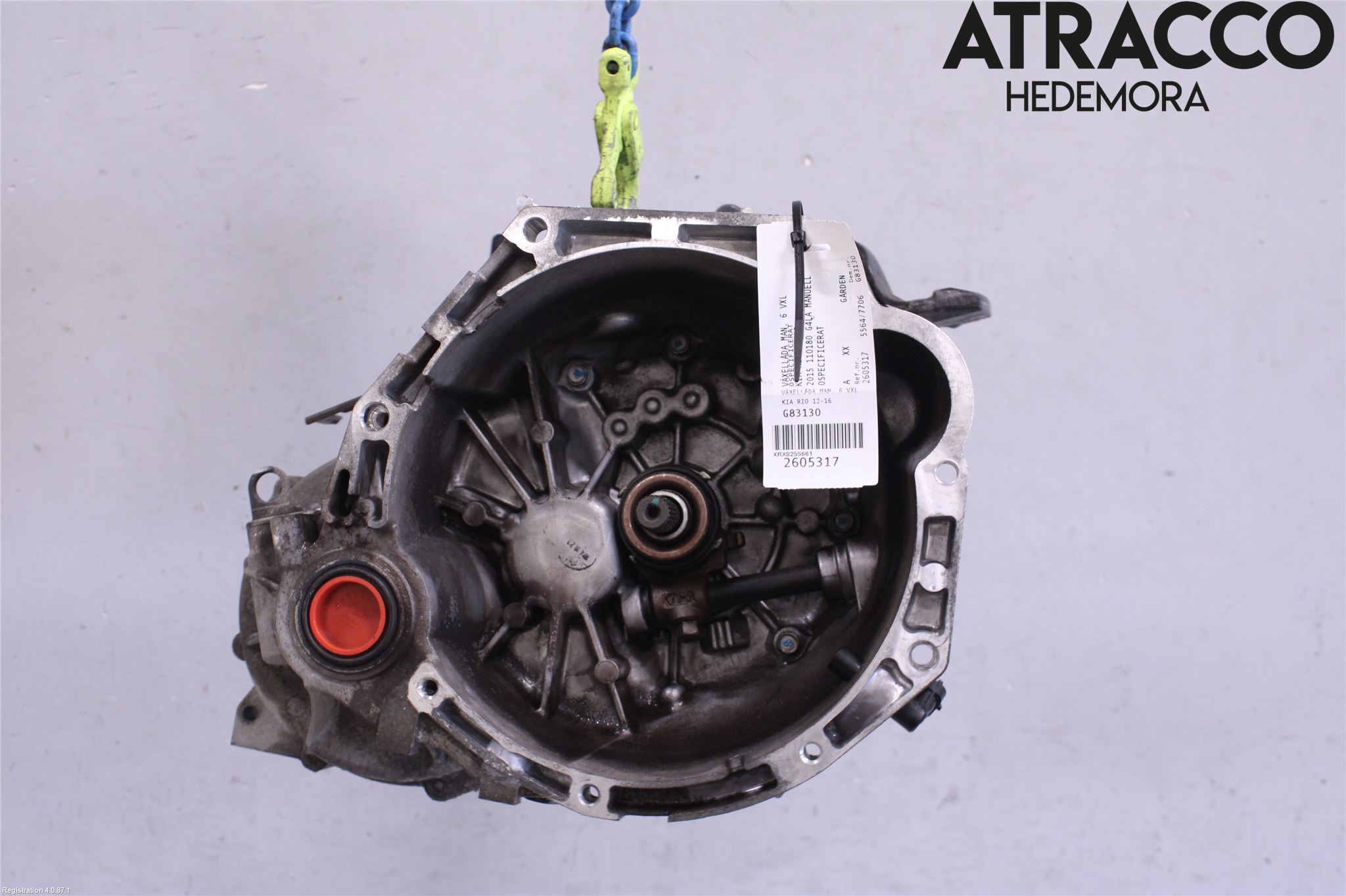 Kia RIO 12-16 Växellåda Man 5 Vxl