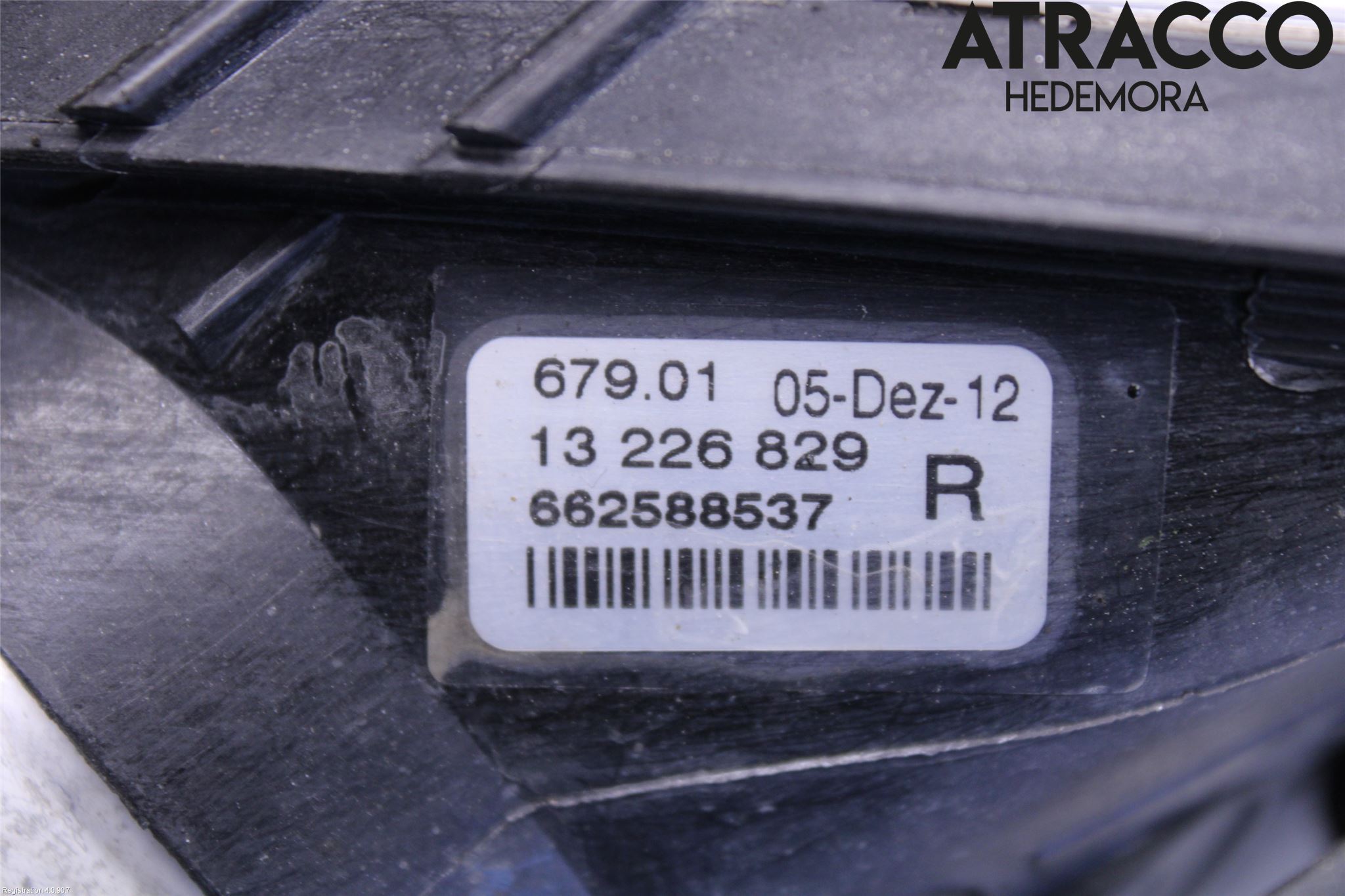 Opel INSIGNIA 09-16 Dimljus-Varselljus Fram
