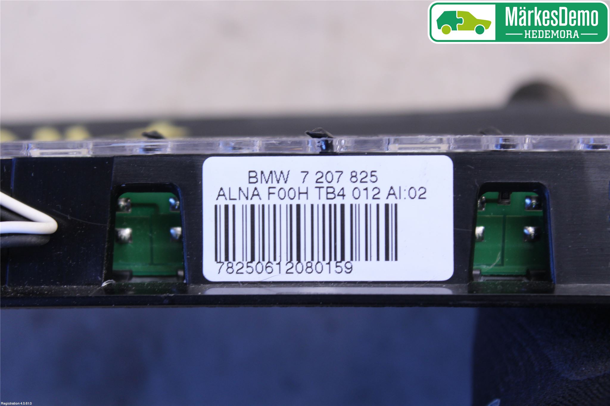 BMW X6 E71/E72   08-14 Bromsljus Bakruta