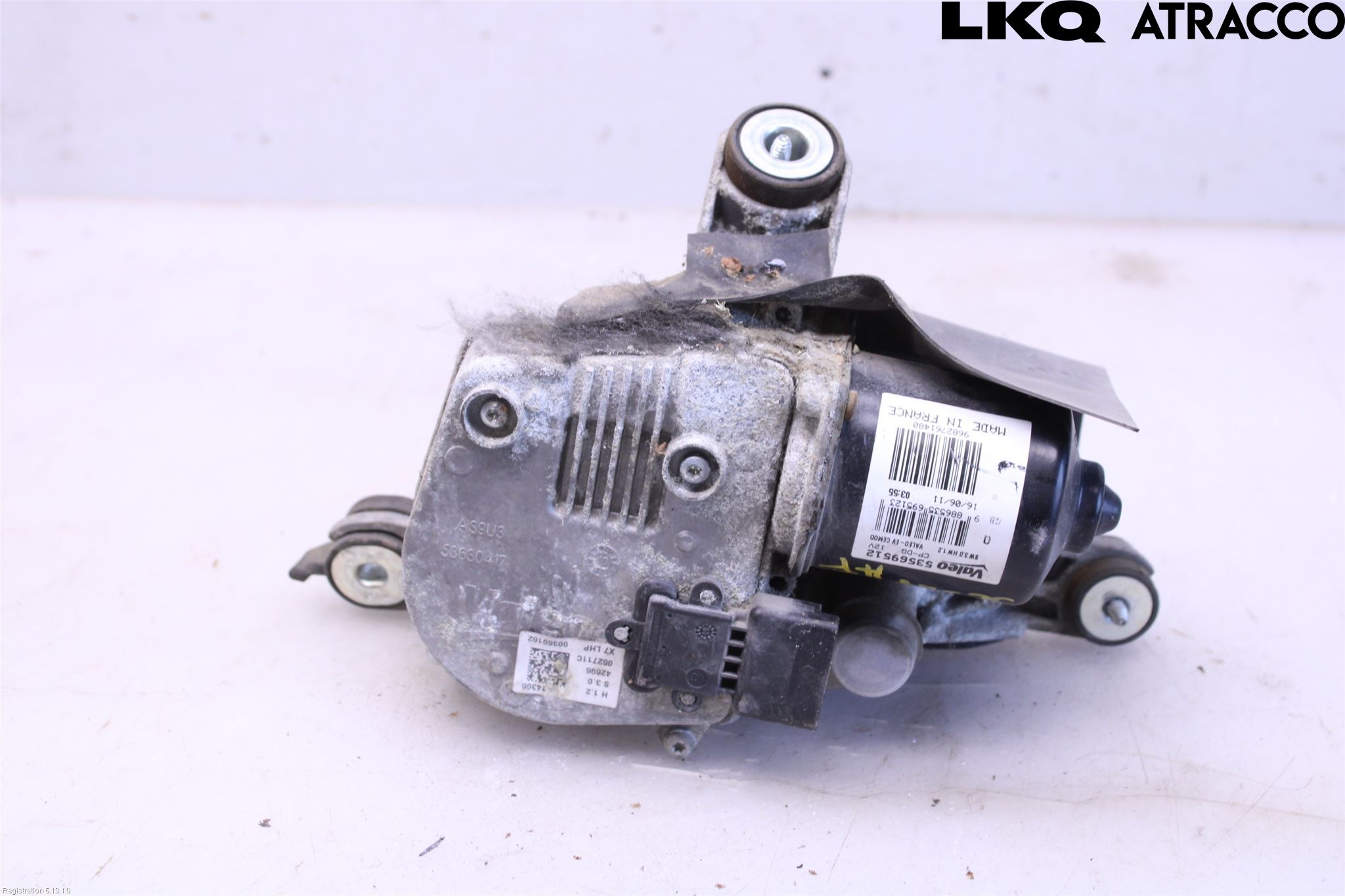 Citroen C5 08-17 Torkarmotor Vindruta
