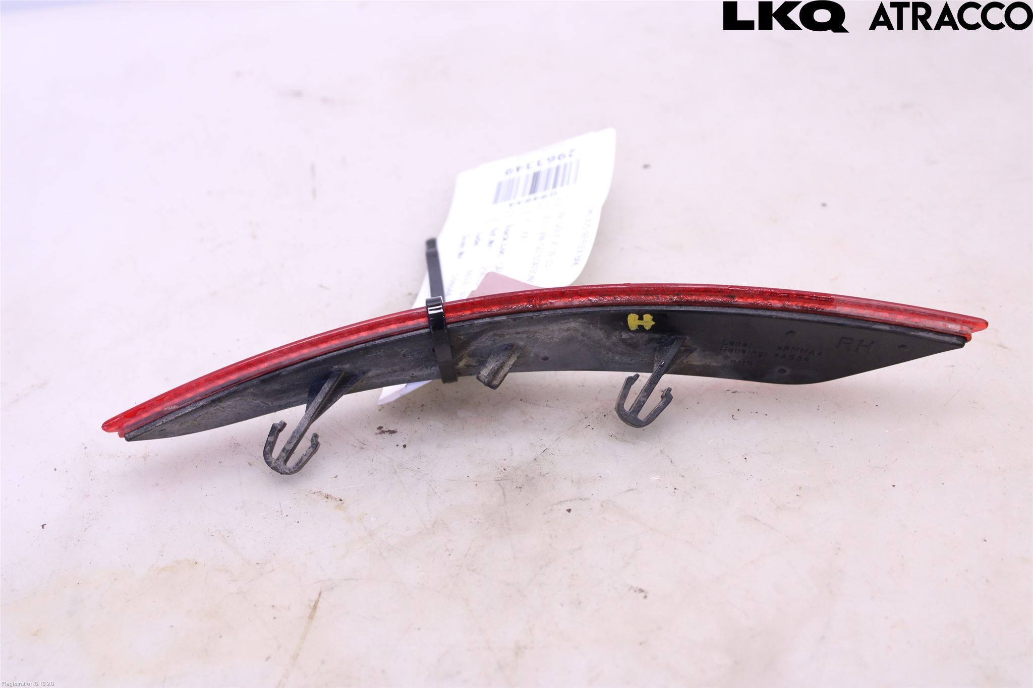 Volkswagen VW GOLF VI 09-13 Dimljus/Reflex Bak