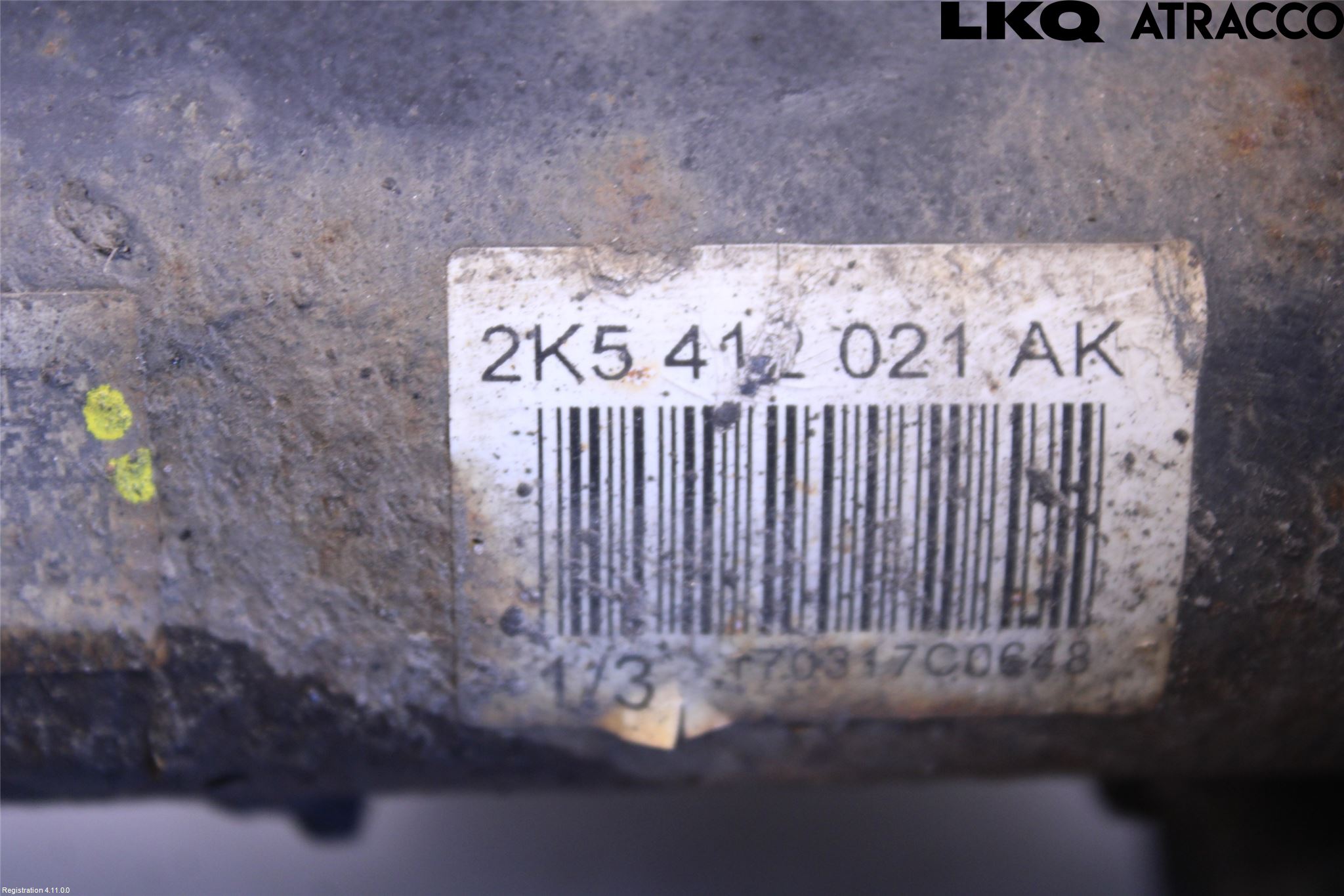 Volkswagen VW CADDY 16-20 Fjäderben Fram Vänster