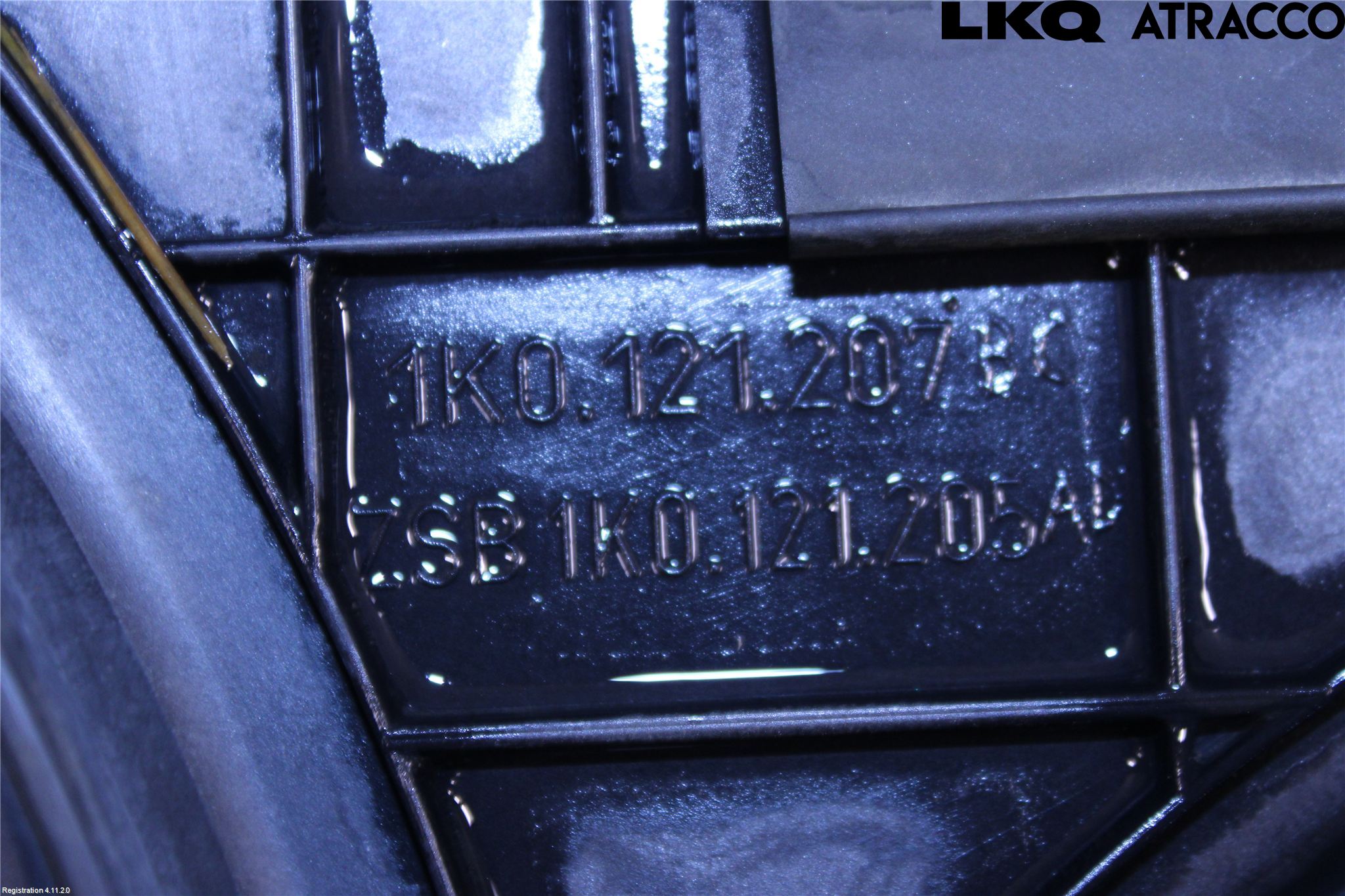 Volkswagen VW PASSAT 11-14 Kylfläkt El