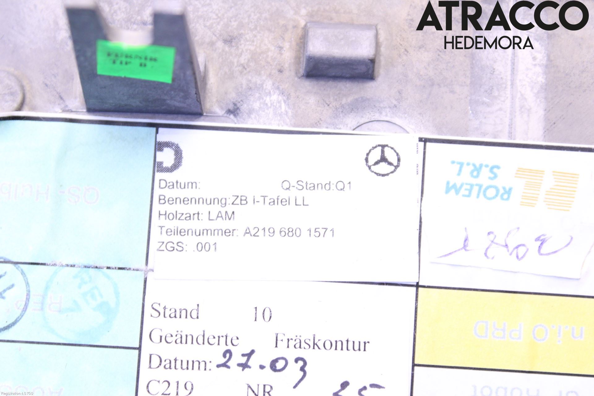 Mercedes-Benz MB CLS (C219) 03-11 Instrumentbräda Inlägg-Dekorlist