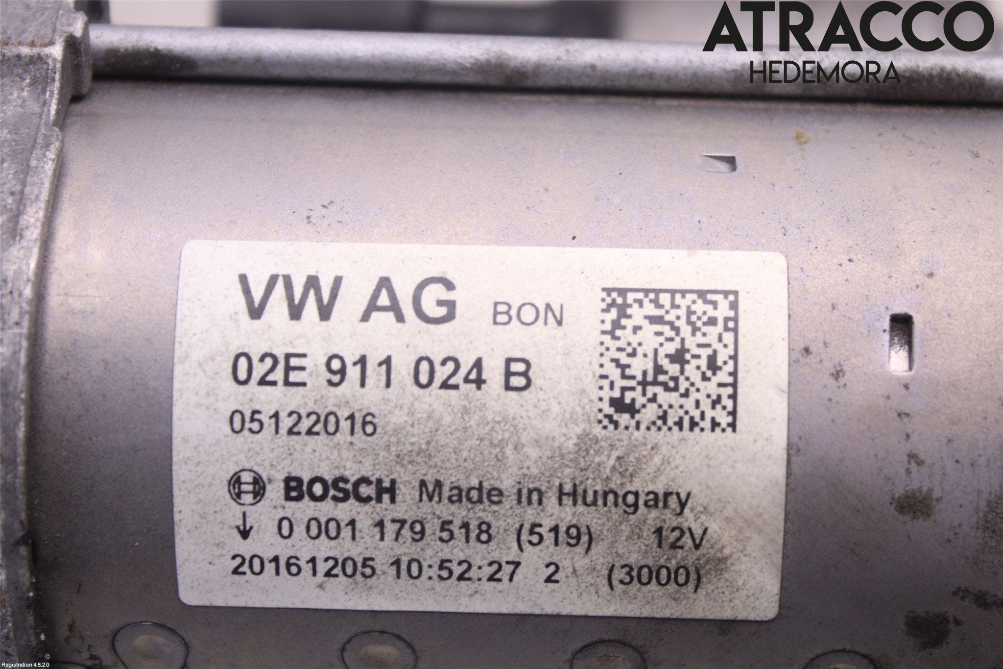 Volkswagen VW GOLF / E-GOLF VII 13-20 Startmotor