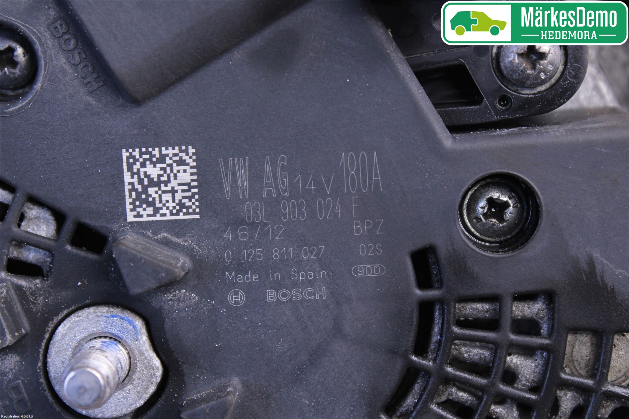 Volkswagen VW PASSAT 11-14 Generator