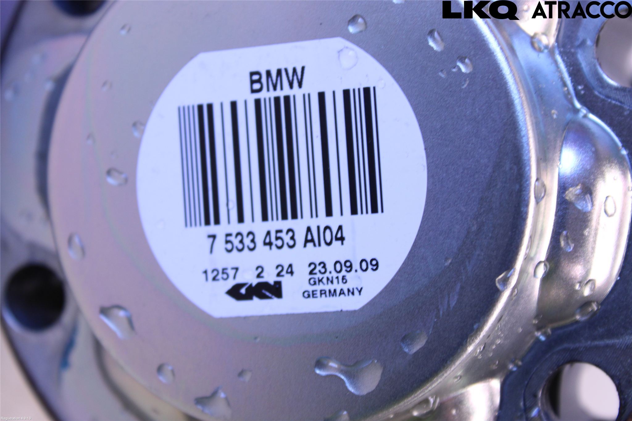 BMW 1 E82/88 Coupé/Cab 06-13 Drivaxel Bak Vänster