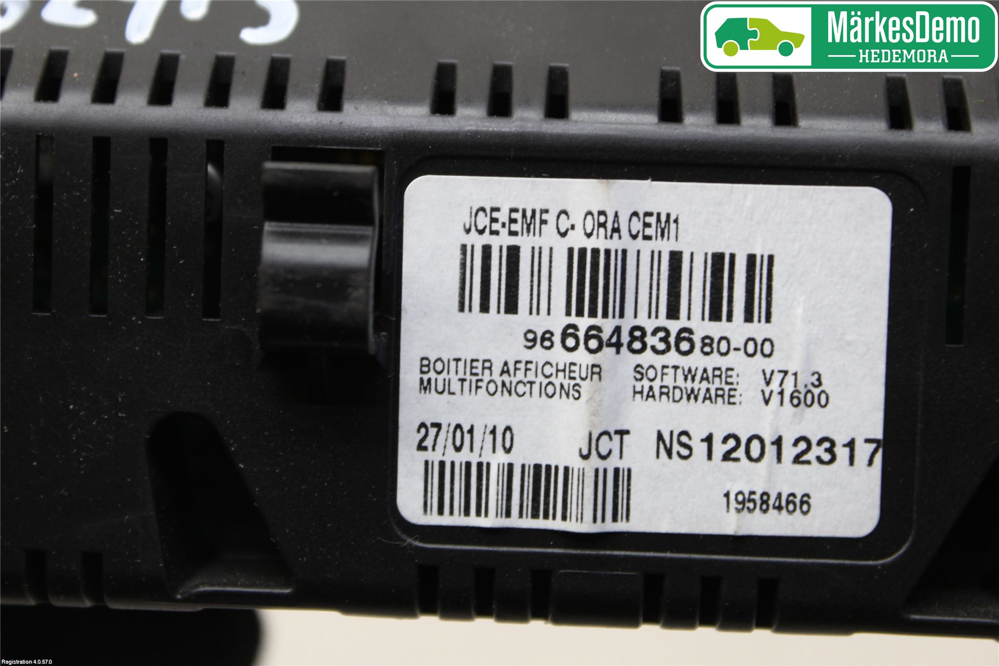 Citroen C5 08-17 Färddator