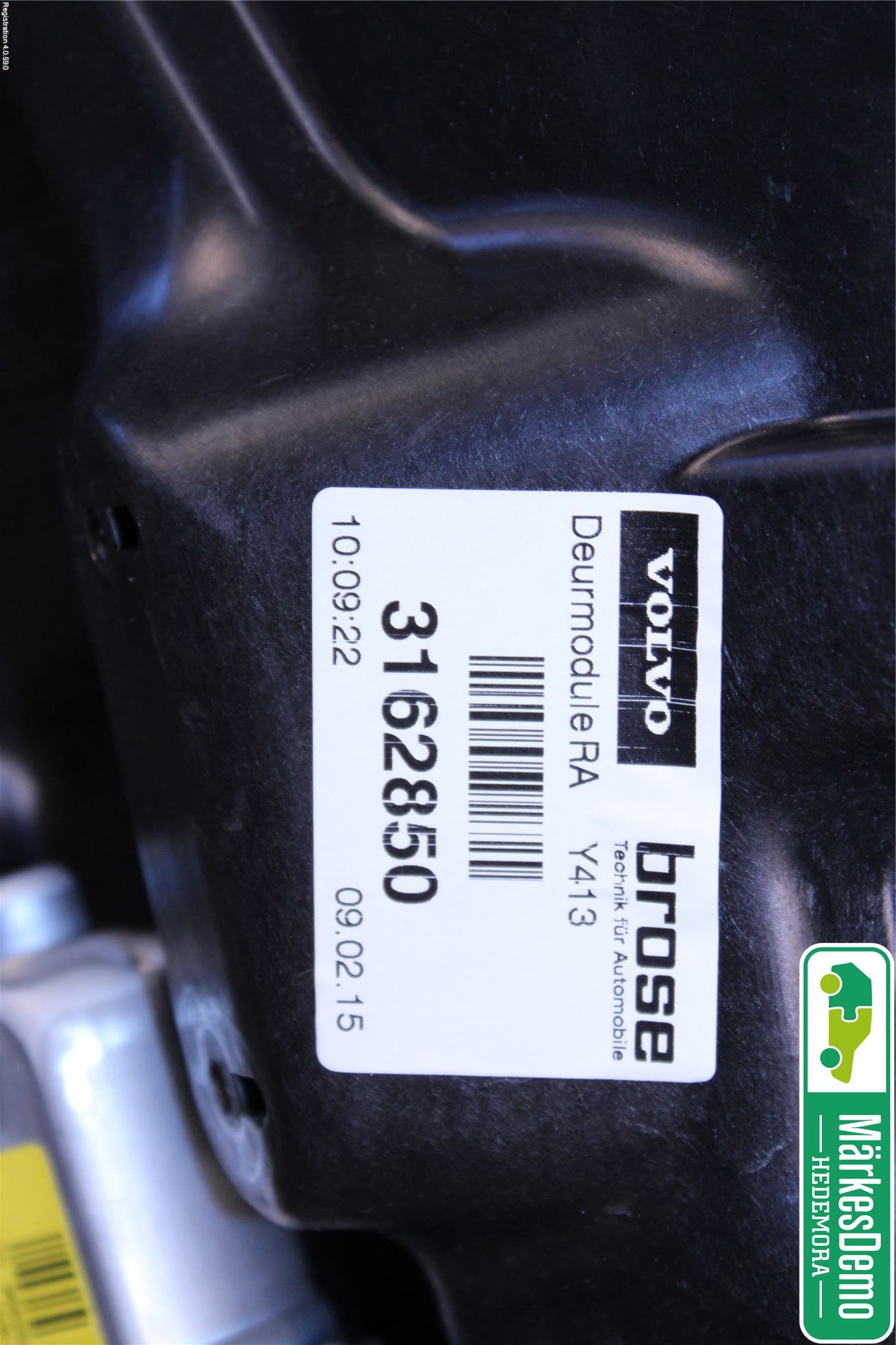 Volvo XC60 14-17 Fönsterhiss El Kompl