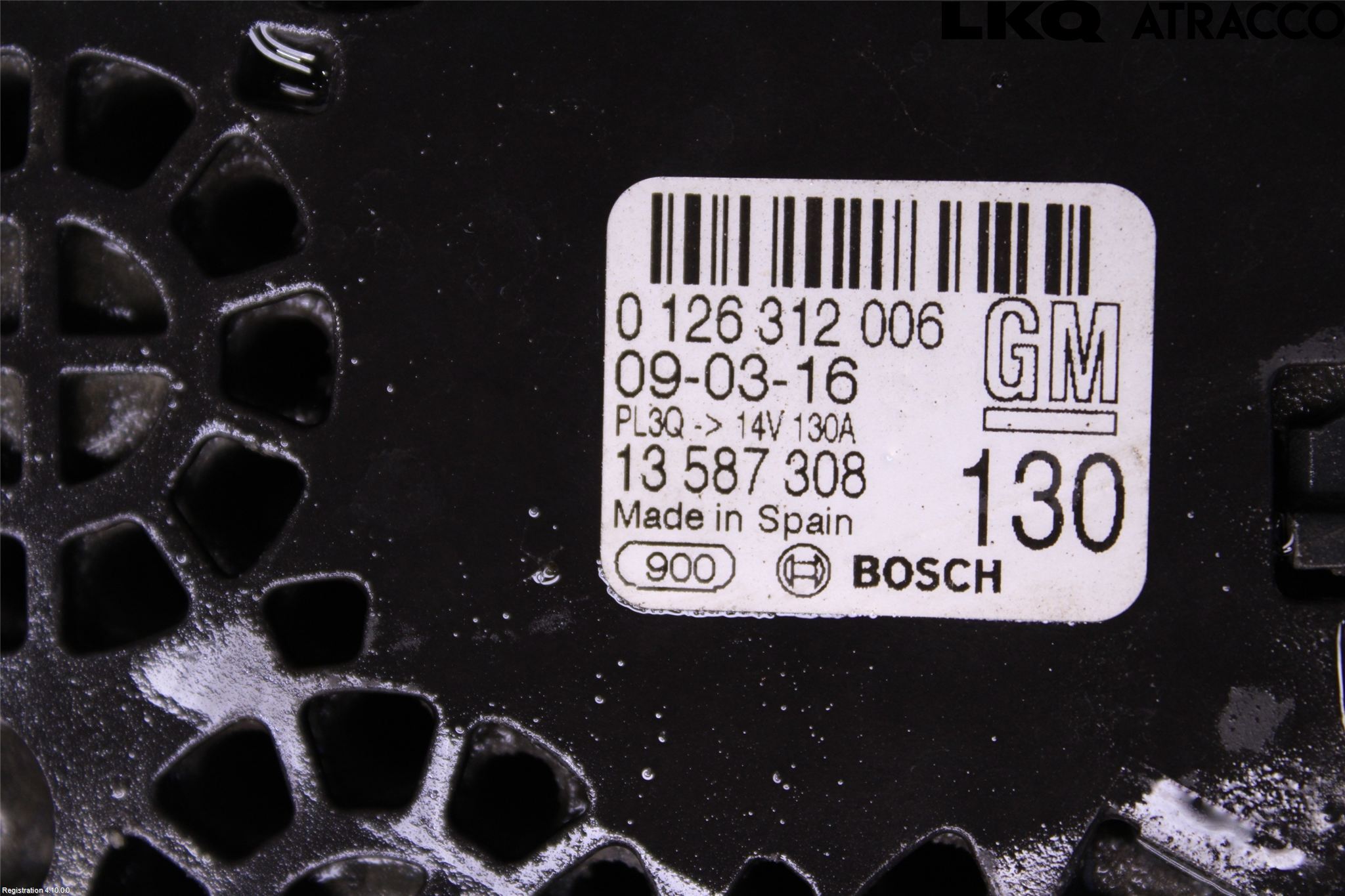 Opel ASTRA K 16-22 Generator