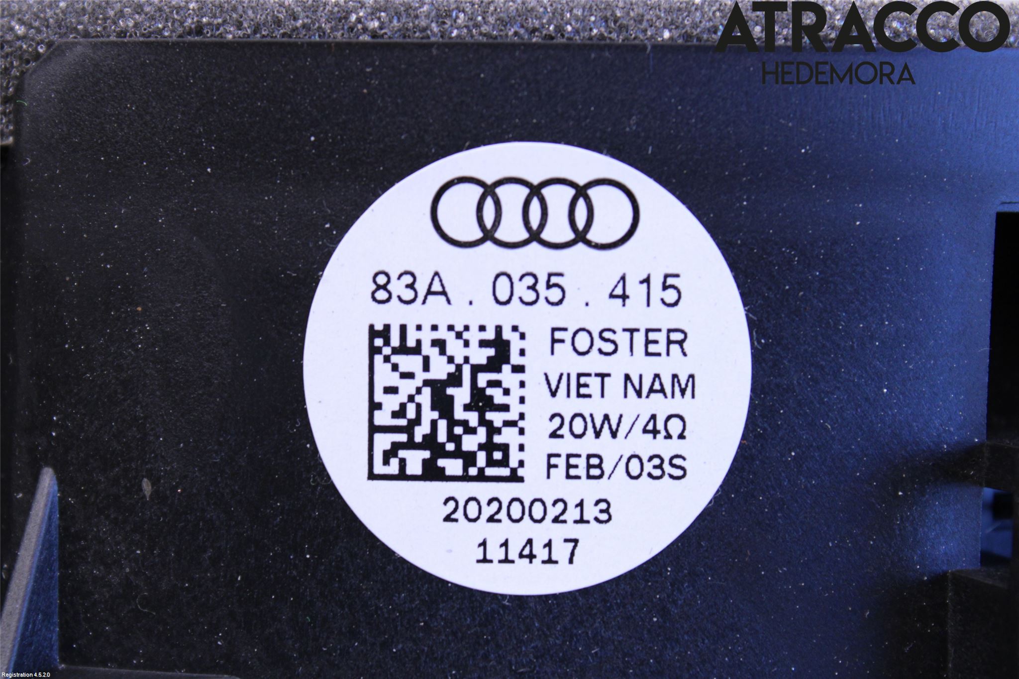 Audi Q2/SQ2 17- Högtalare