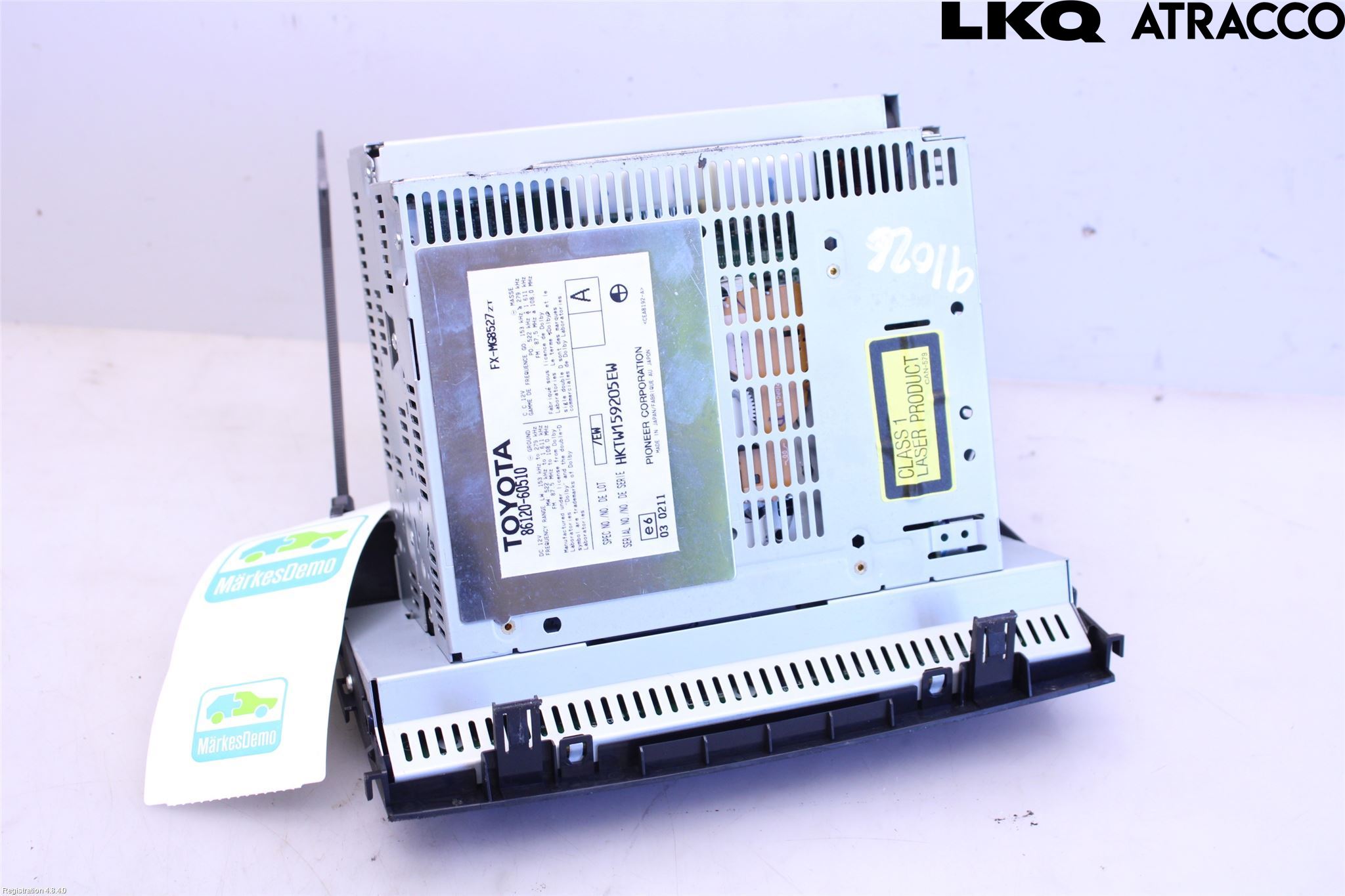 Toyota LANDCRUISER J120 02-09 Cd Radio - Multimediapanel
