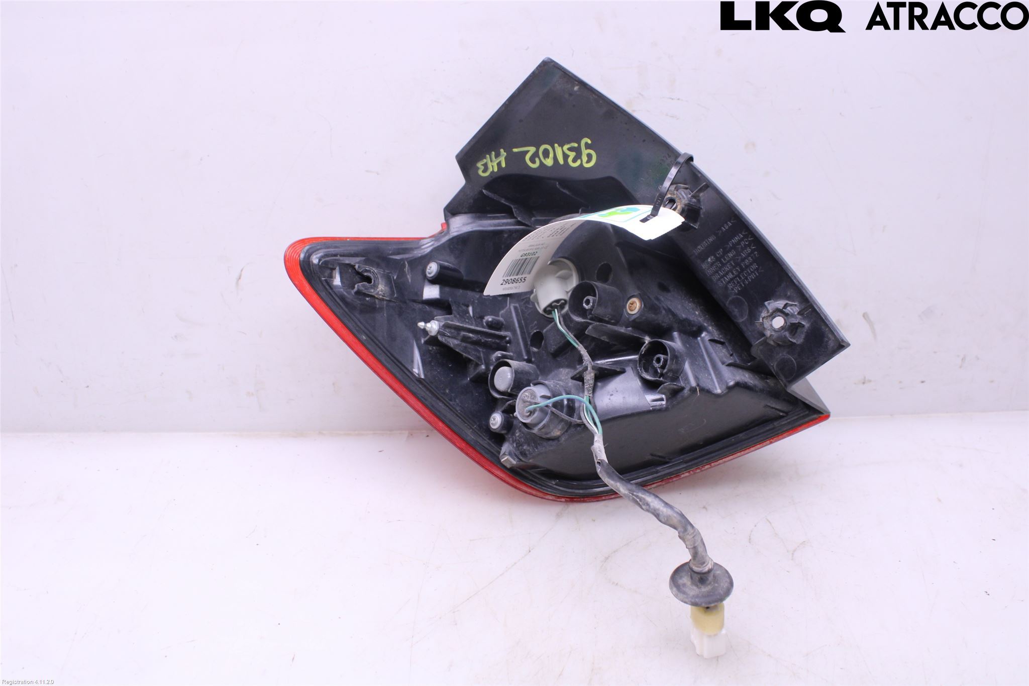 Mitsubishi ASX 10-22 Bakljus Höger