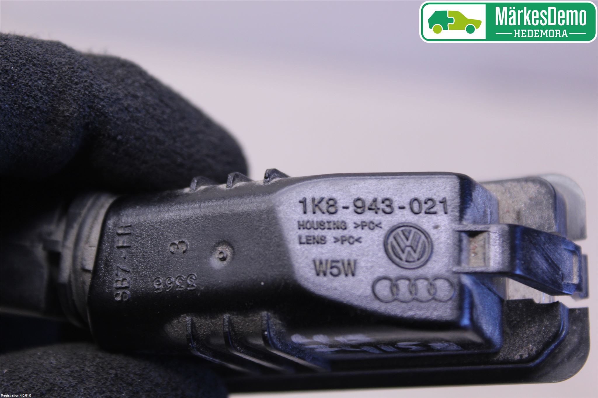 Volkswagen VW GOLF / E-GOLF VII 13-20 Skylt Belysning