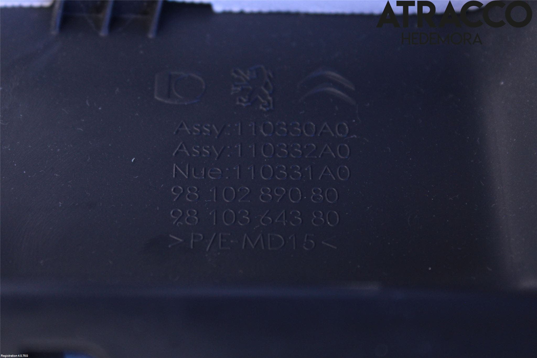 Peugeot 5008 17-24 Rattkåpa-Kåpor