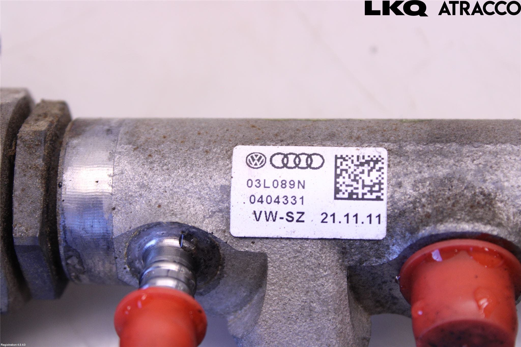 Volkswagen VW PASSAT 11-14 Inj. Fuelrail