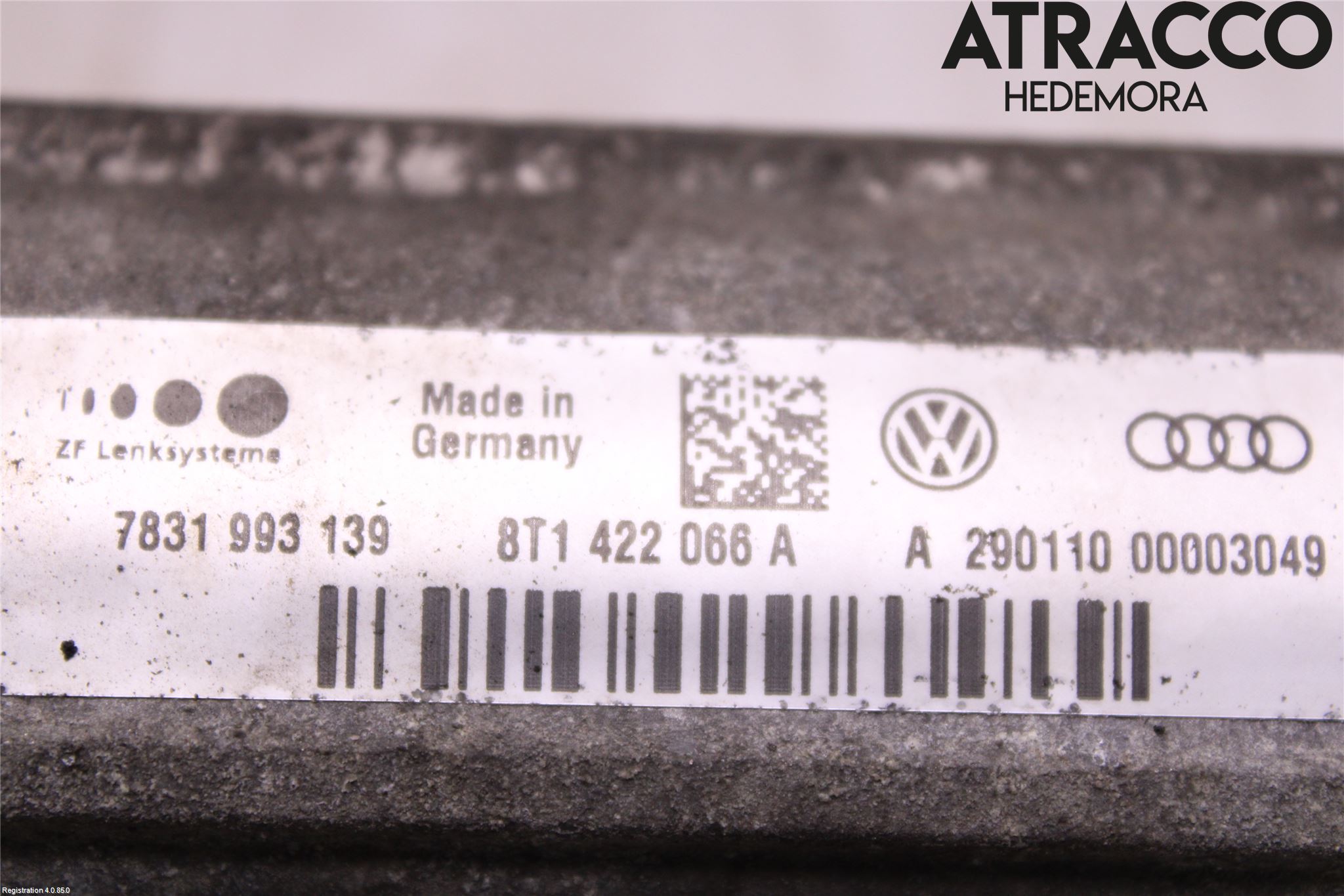 Audi A4/S4 08-11 Styrväxel Servo -Snäcka
